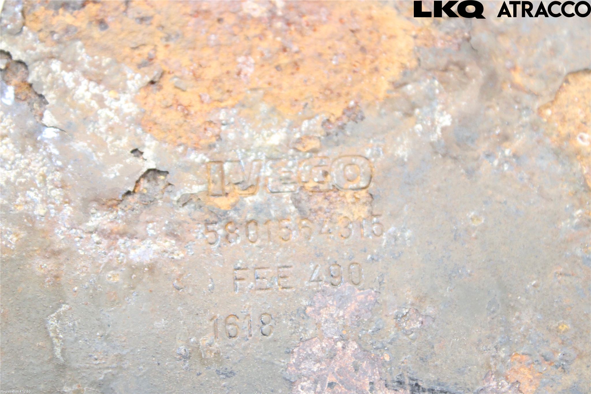 Iveco DAILY 14->> Bärarm Fram Undre Hö