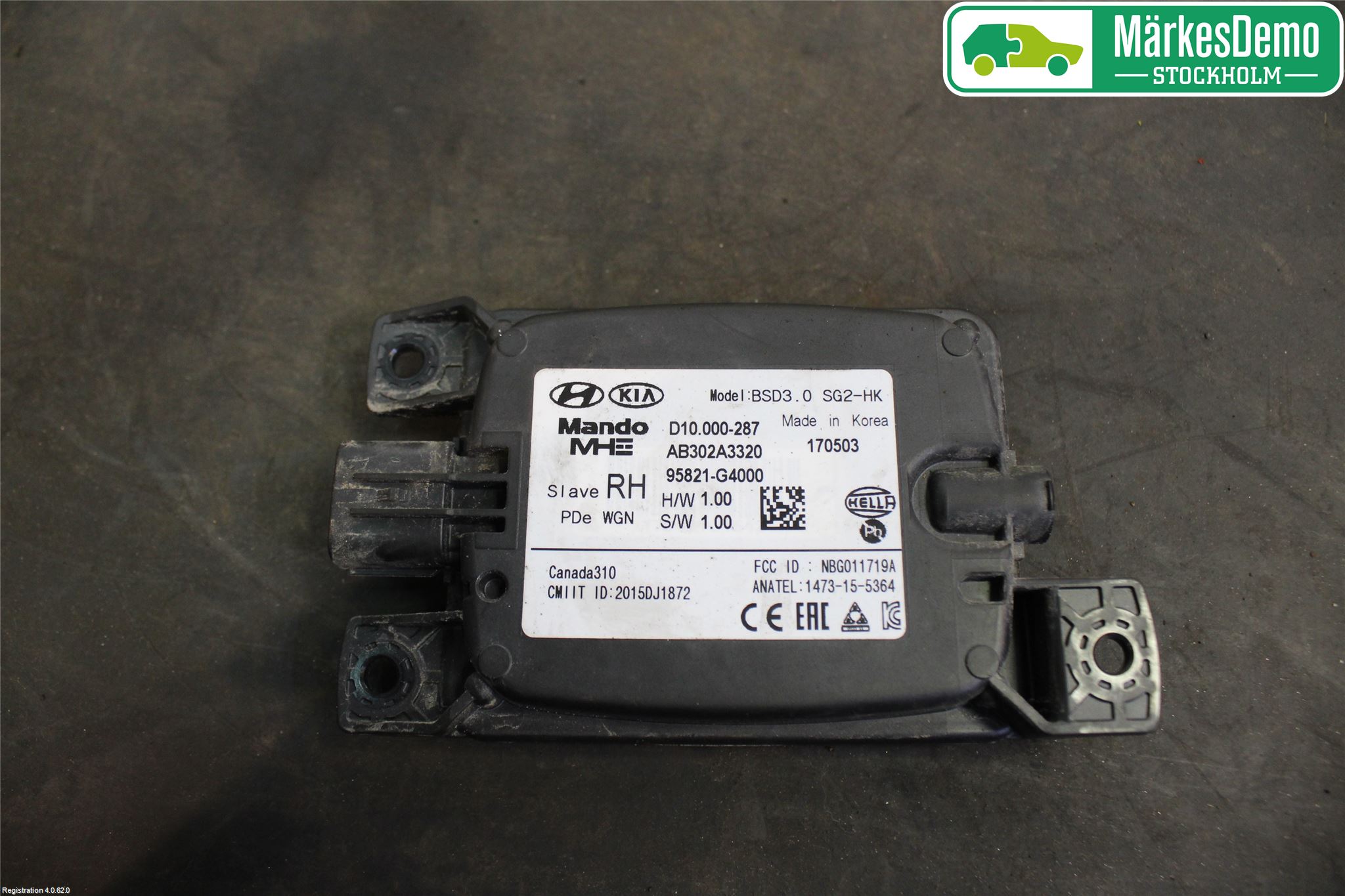 Hyundai i30 PD 17- Sensor Aktivt Kollisionsskydd