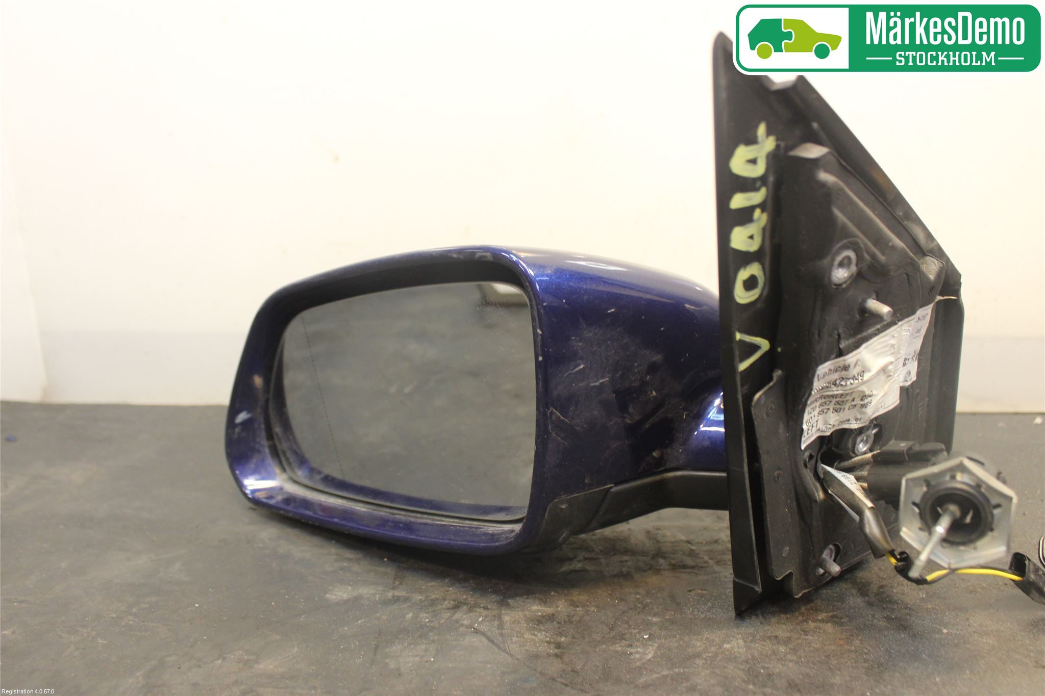 Volkswagen VW POLO 10-17 Spegel Yttre Justerbar Vä
