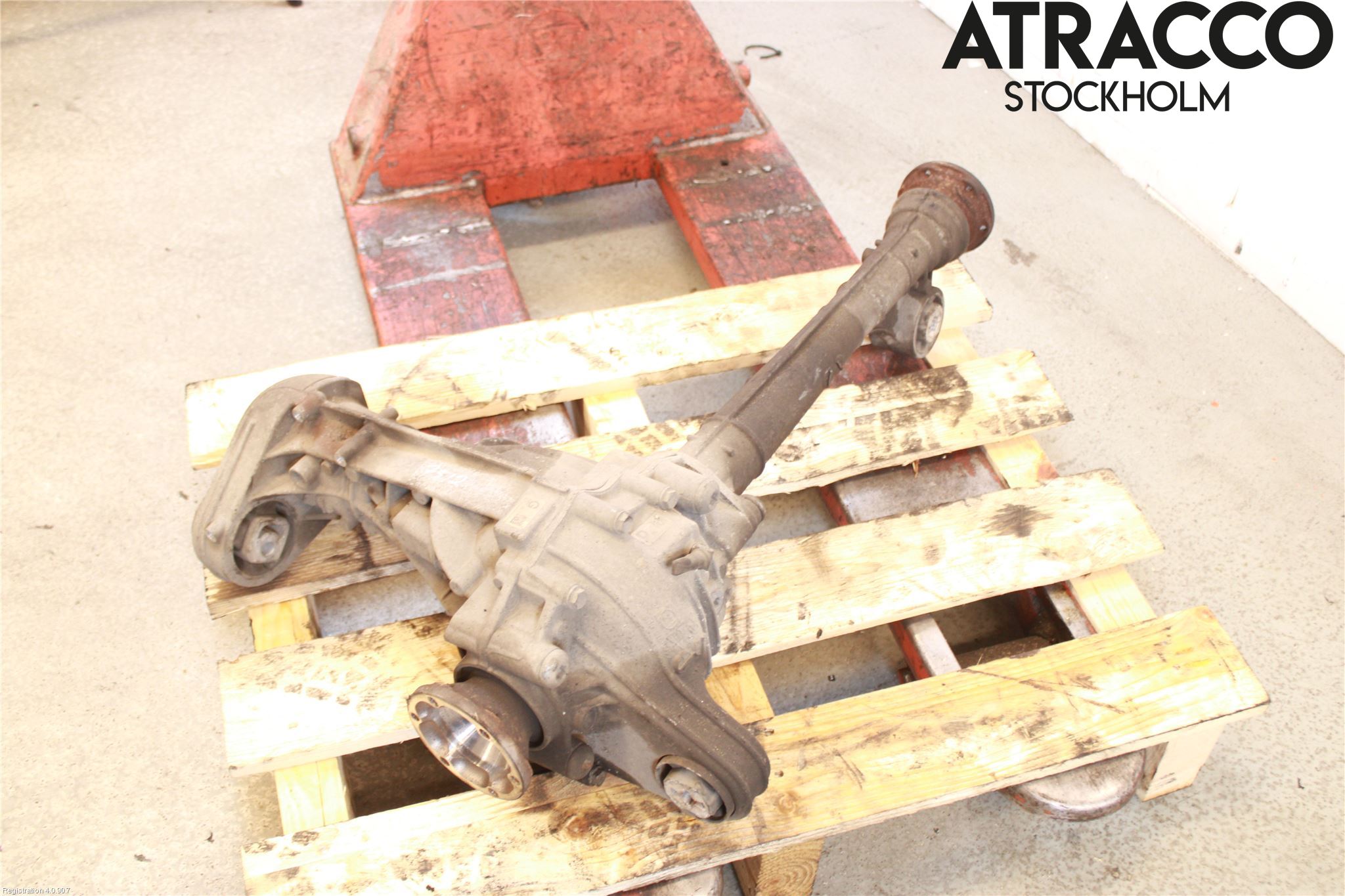 Porsche CAYENNE 03- Framvagn Diffrential