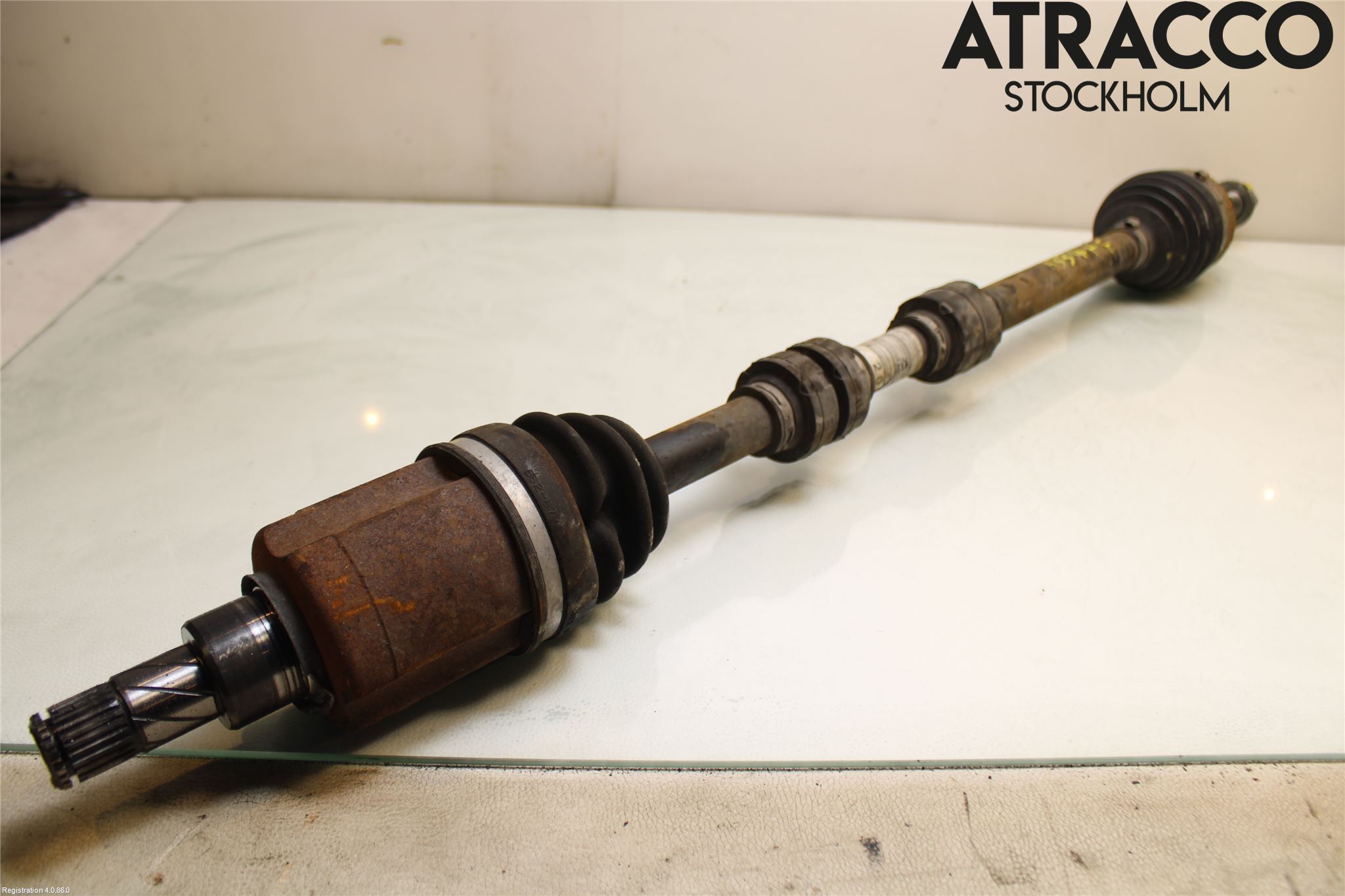 Nissan QASHQAI 10-14 Drivaxel Fram Vänster