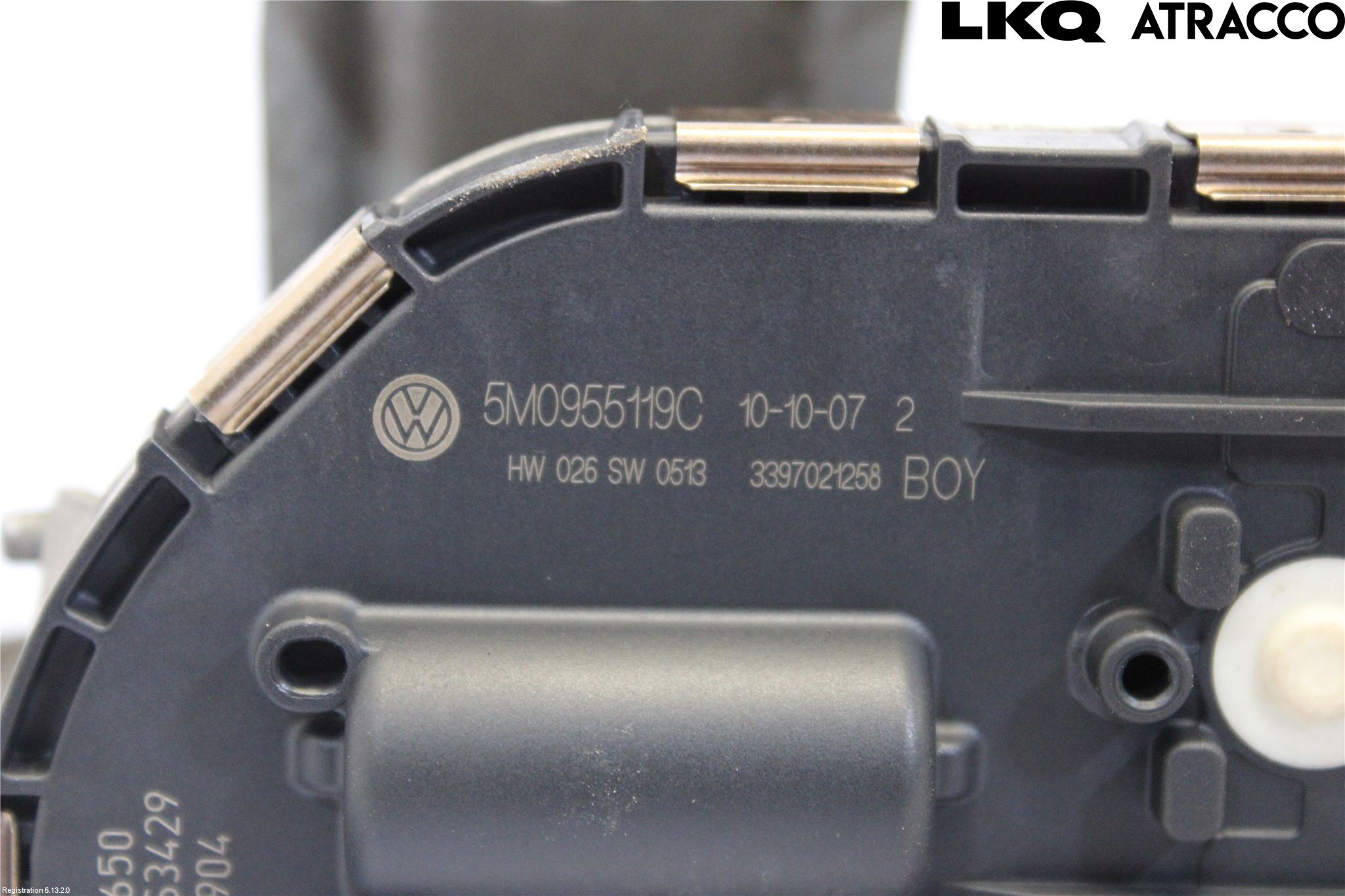 Volkswagen VW GOLF PLUS/CROSS GOLF 04-14 Torkarmotor Vindruta
