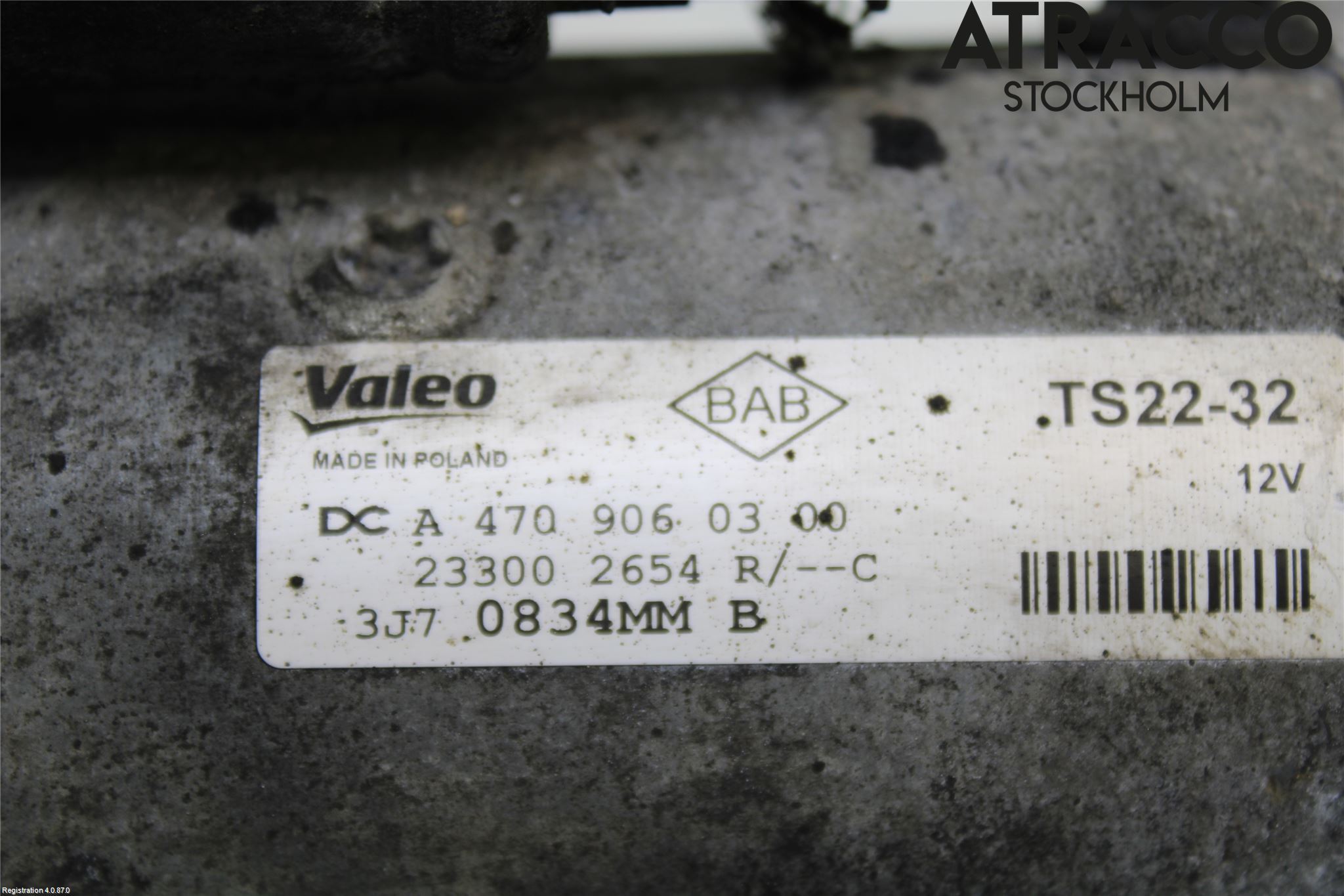 Mercedes-Benz MB X-KLASS (BR 470) 18-20 Startmotor Diesel