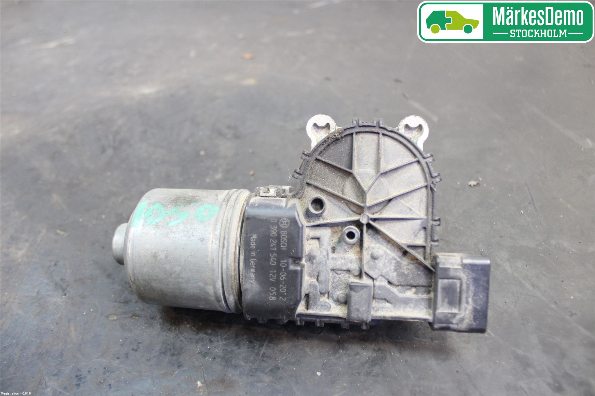 Peugeot 207 Torkarmotor Vindruta