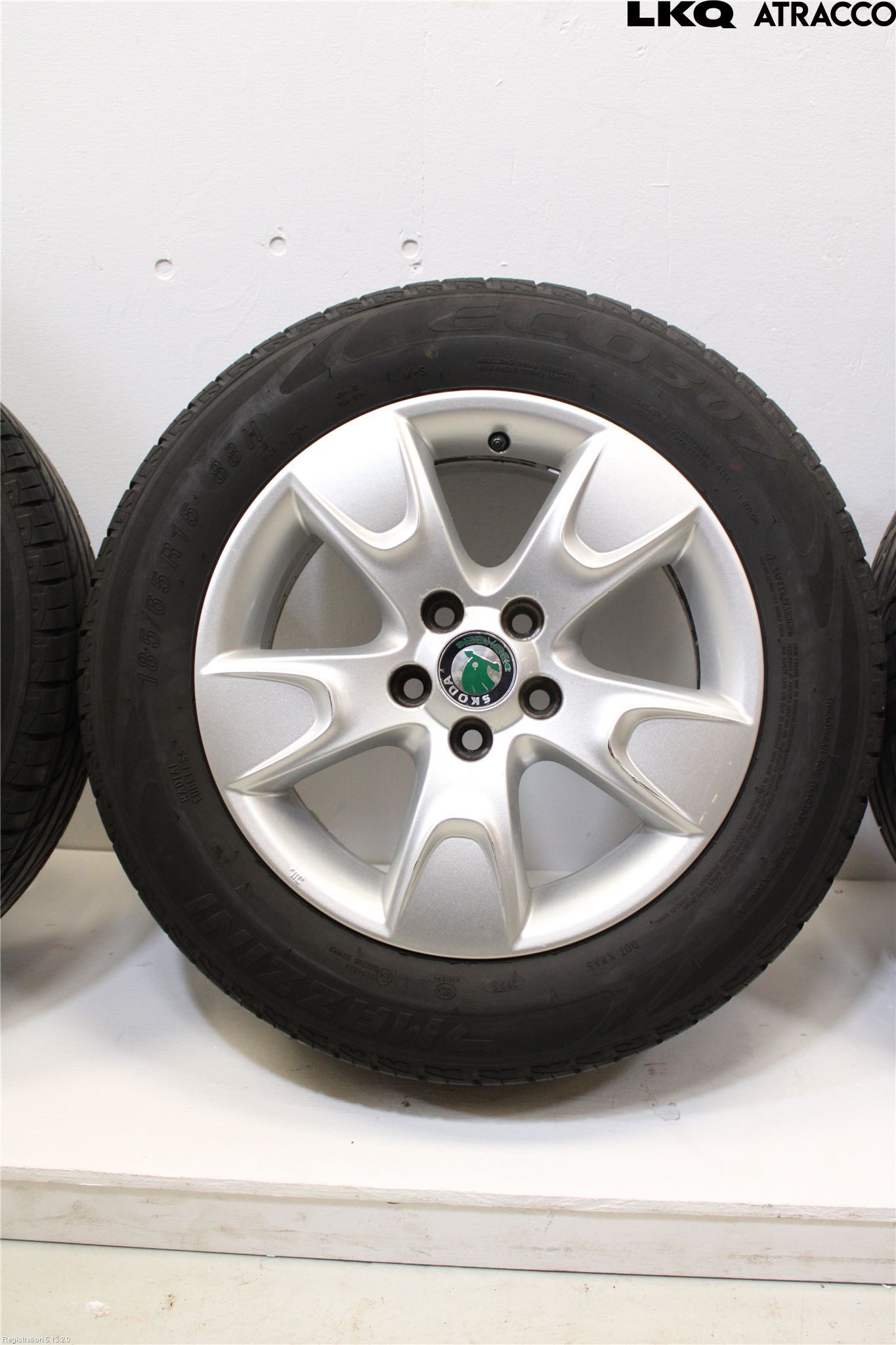 Skoda ROOMSTER Fälgsats Aluminium