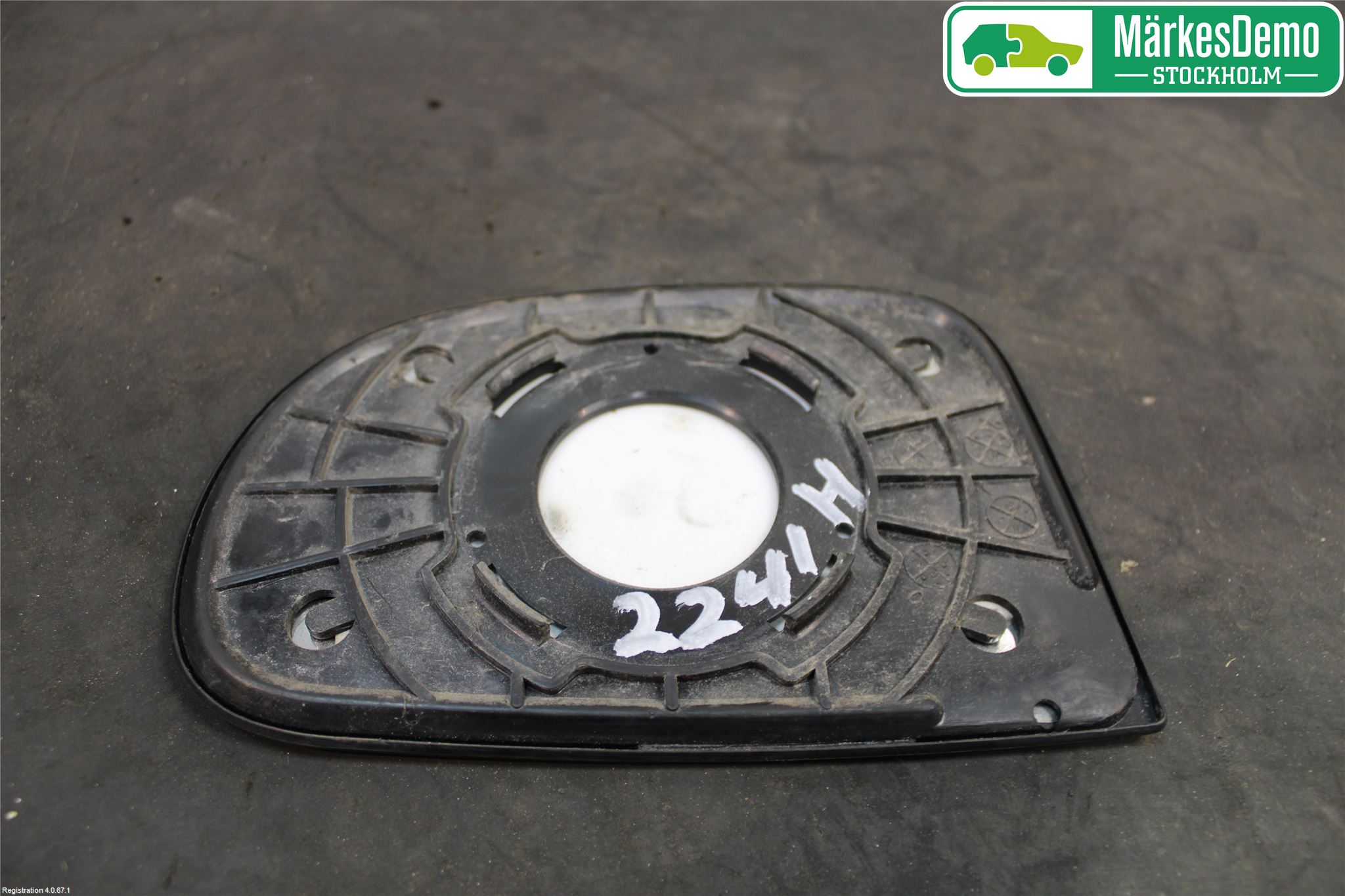 Hyundai ATOS PRIME 99-08 Spegelglas Hö