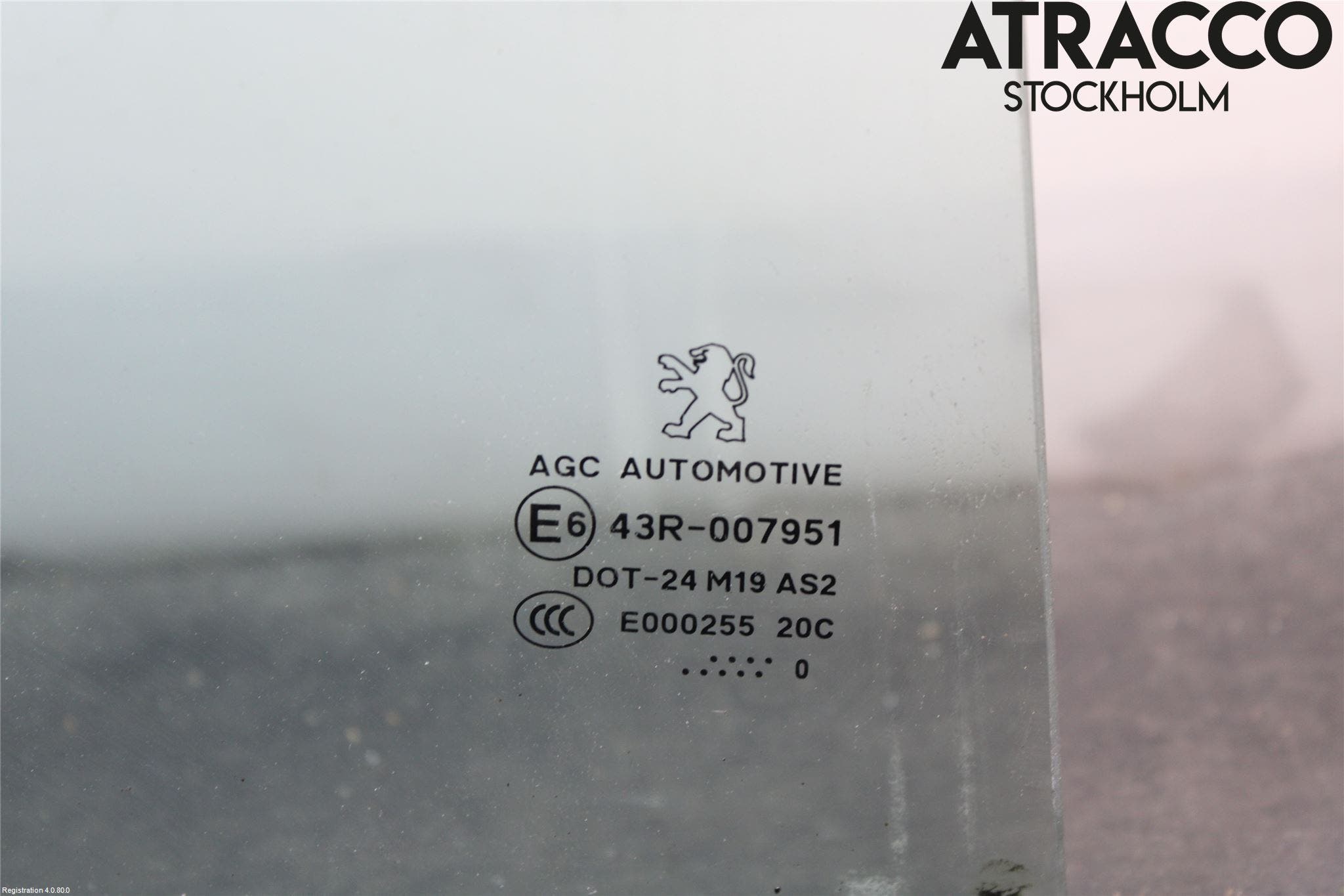 Peugeot 5008 10-16 Dörruta Bak Höger