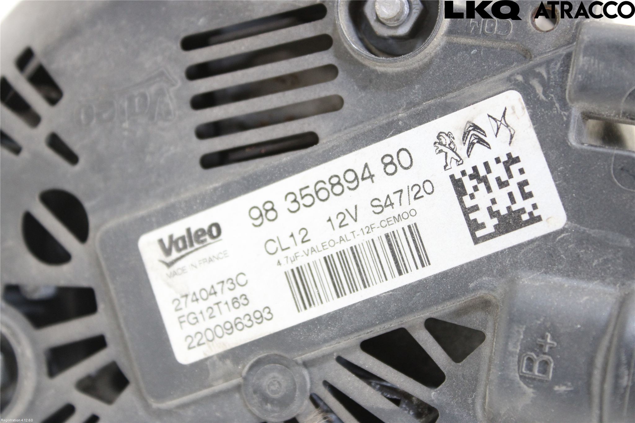 Opel CORSA F, CORSA-E 20- Generator