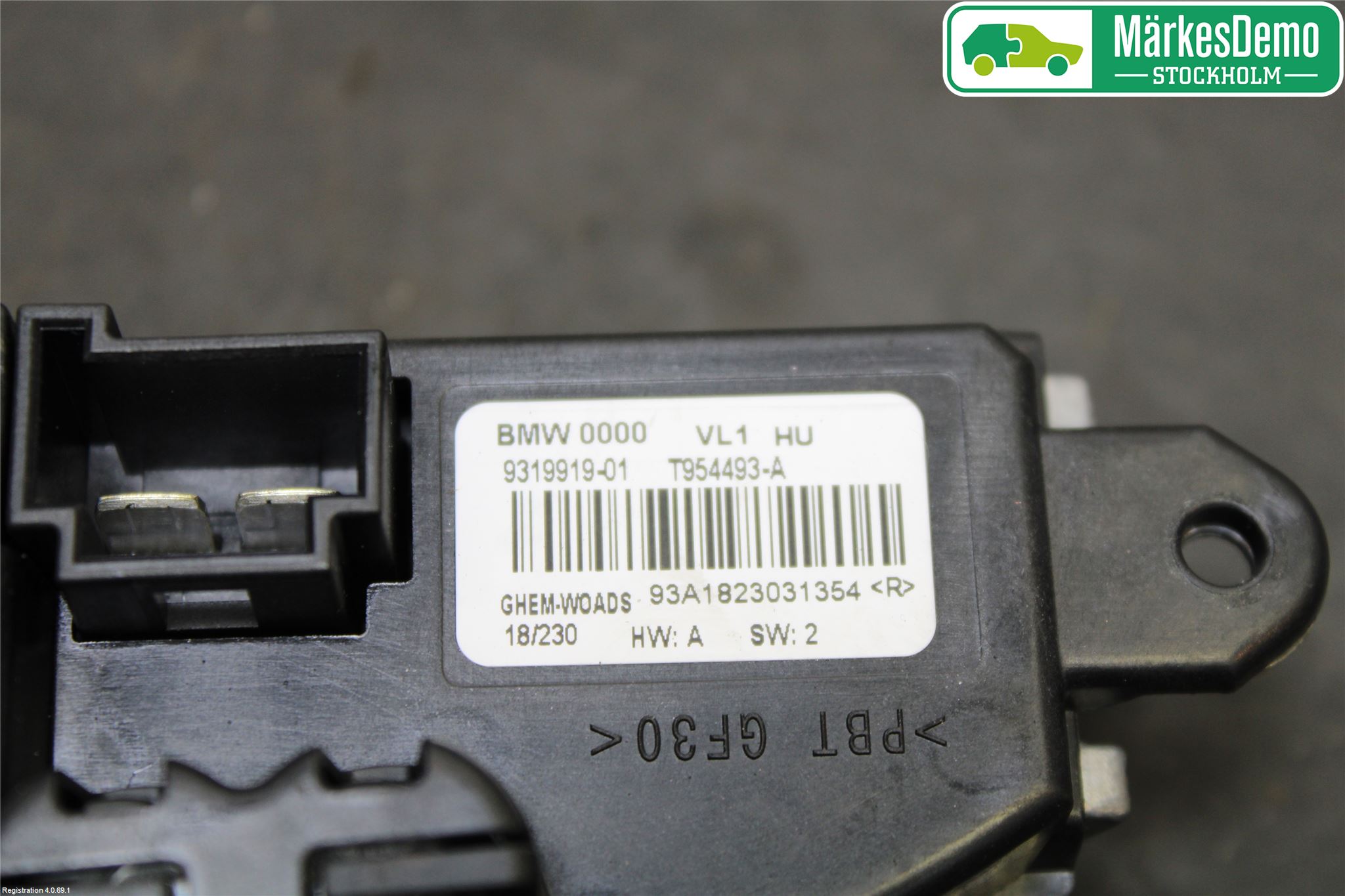 BMW 3 F30/F31/F80 12-19 Värmefläktsmotstånd