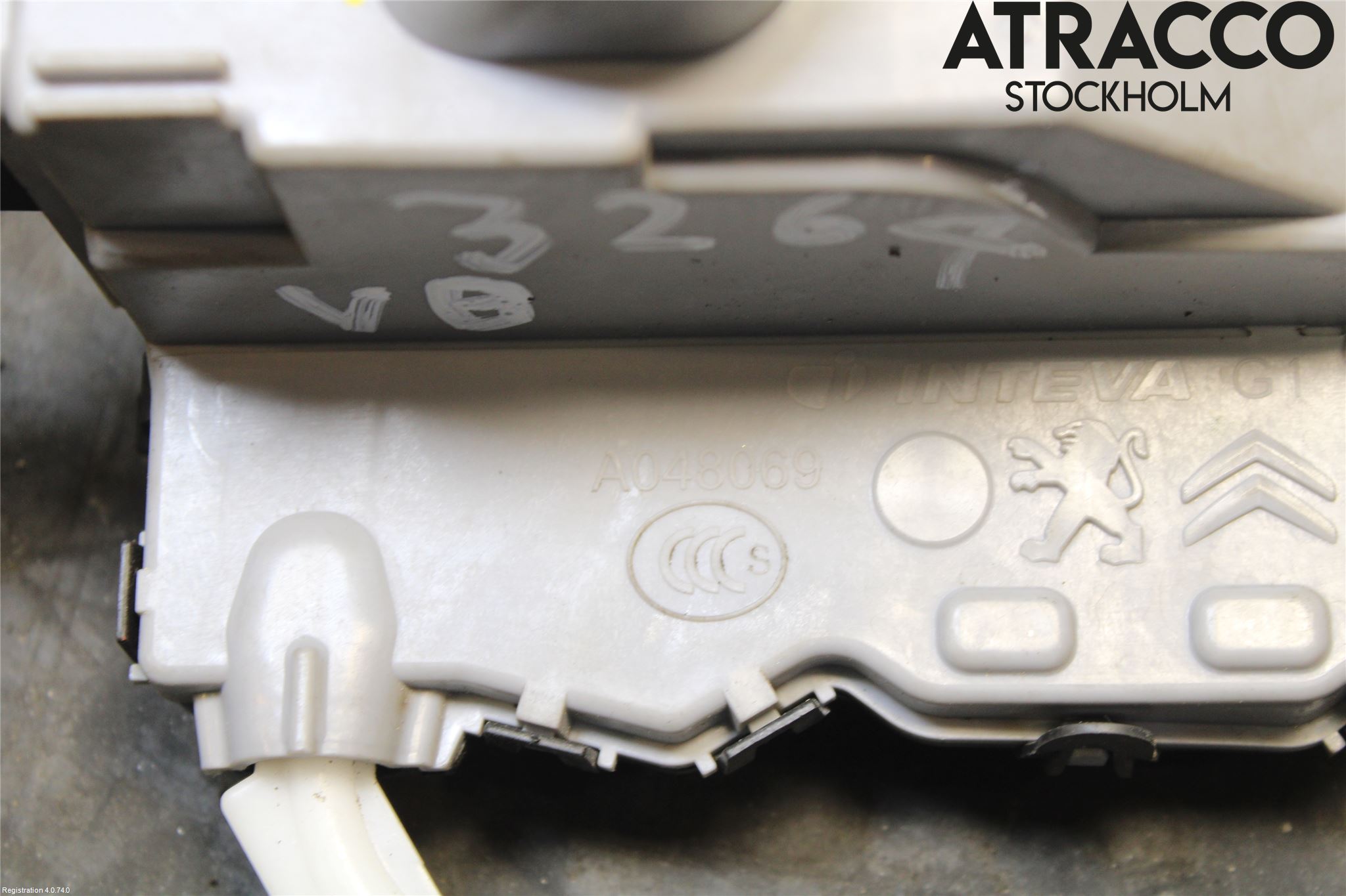 Citroen C5 08-17 Låskista-Dörrlås