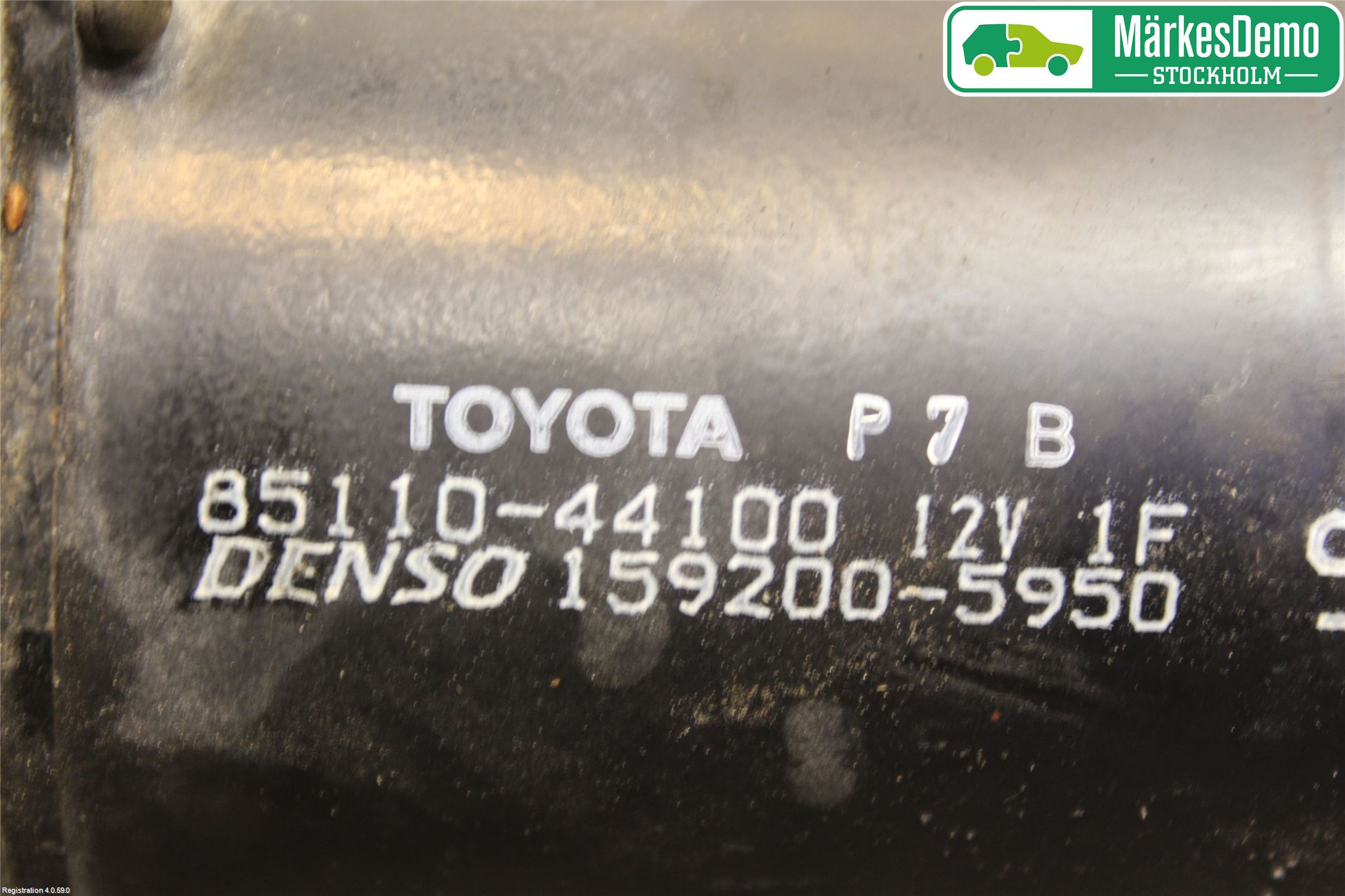 Toyota AVENSIS VERSO Torkarmotor Vindruta