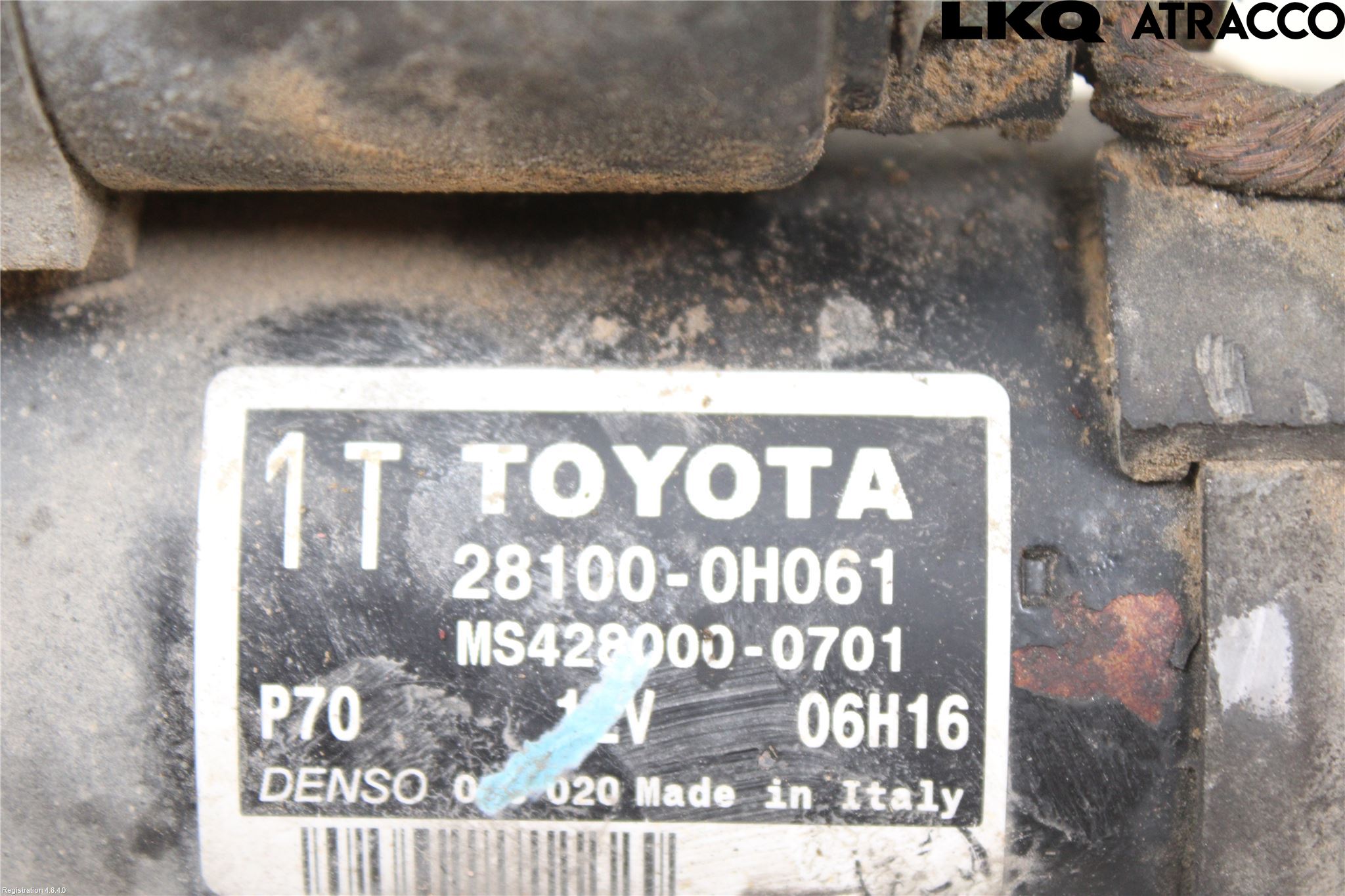 Toyota AVENSIS 03-06 Startmotor