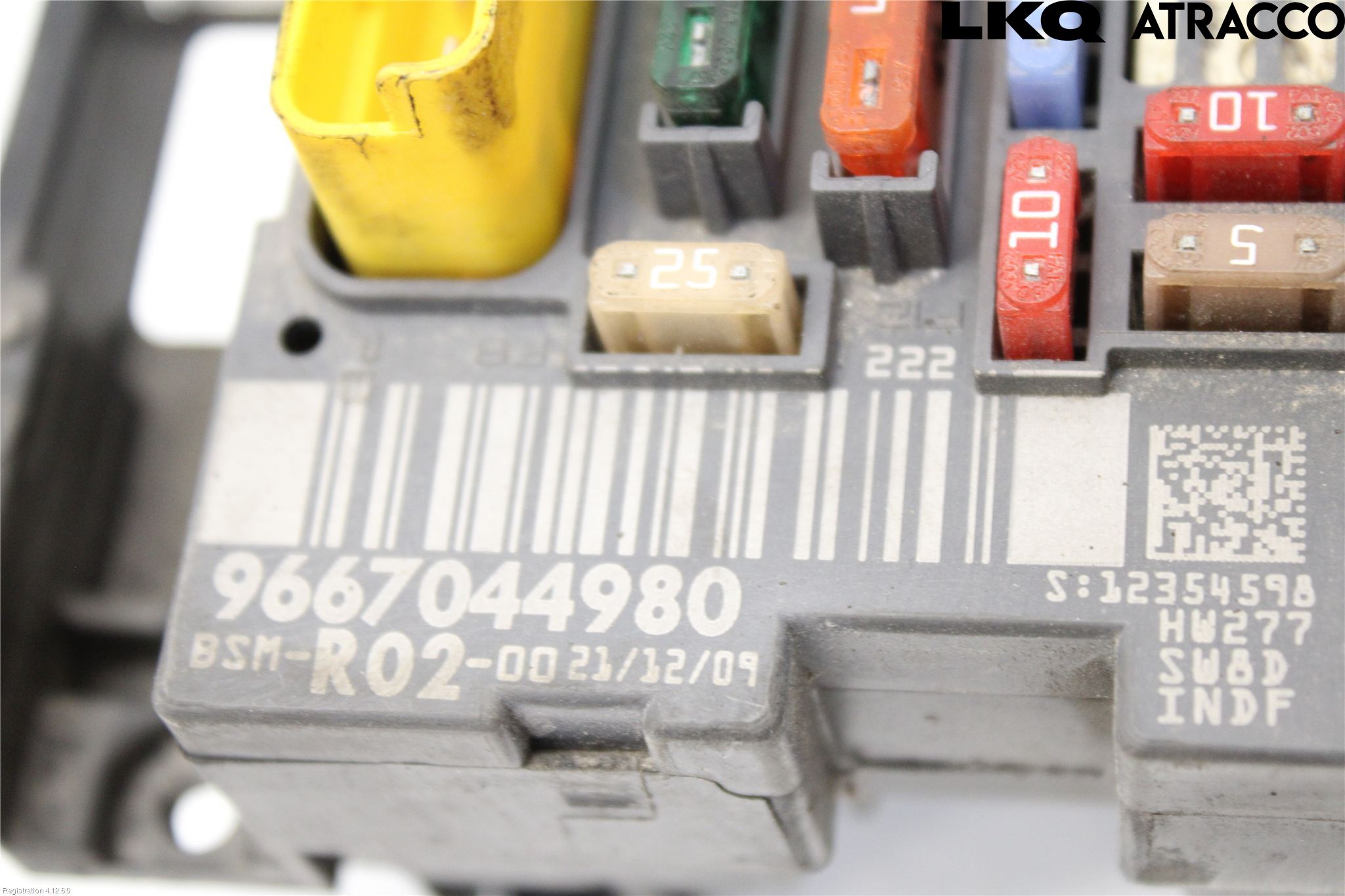 Citroen C5 08-17 Säkringsdosa-Elcentral