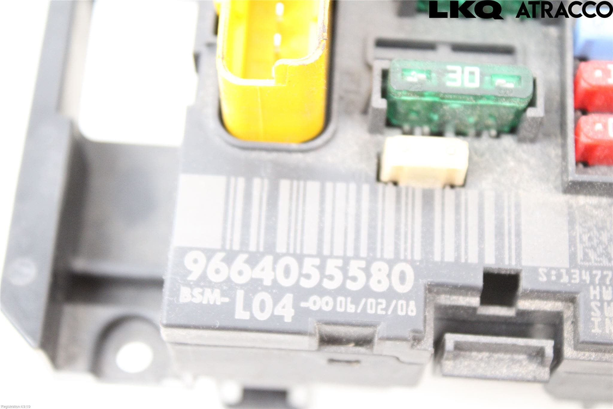 Peugeot 207 Säkringsdosa-Elcentral