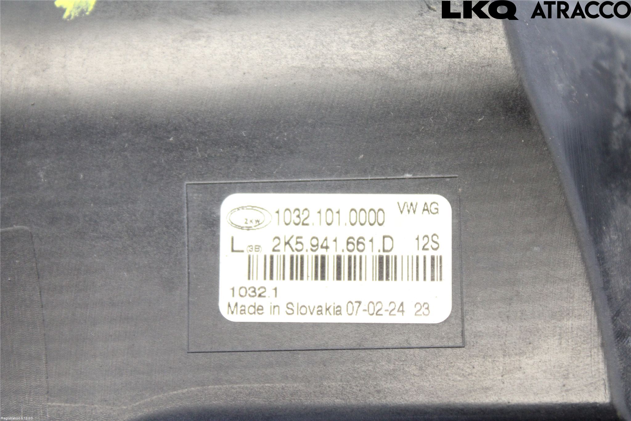 Volkswagen VW CADDY 16-20 Dimljus-Varselljus Fram