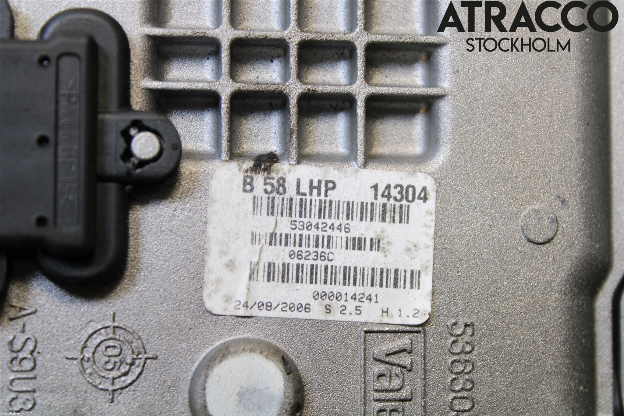 Citroen C4 GRAND PICASSO 07-13 Torkarmotor Vindruta