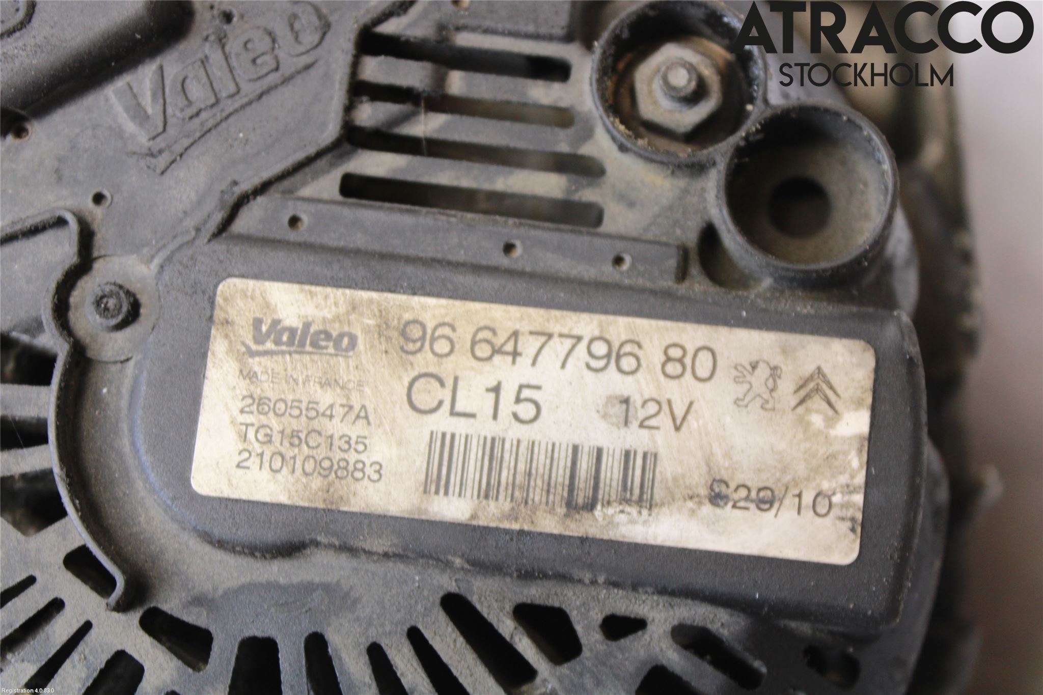 Peugeot 207 Generator