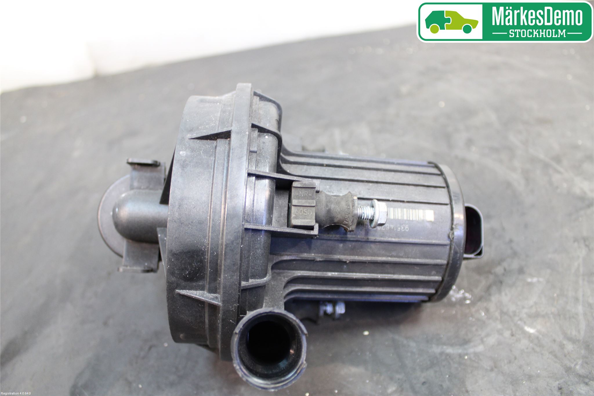 McLAREN Luftpump-Avgasrening