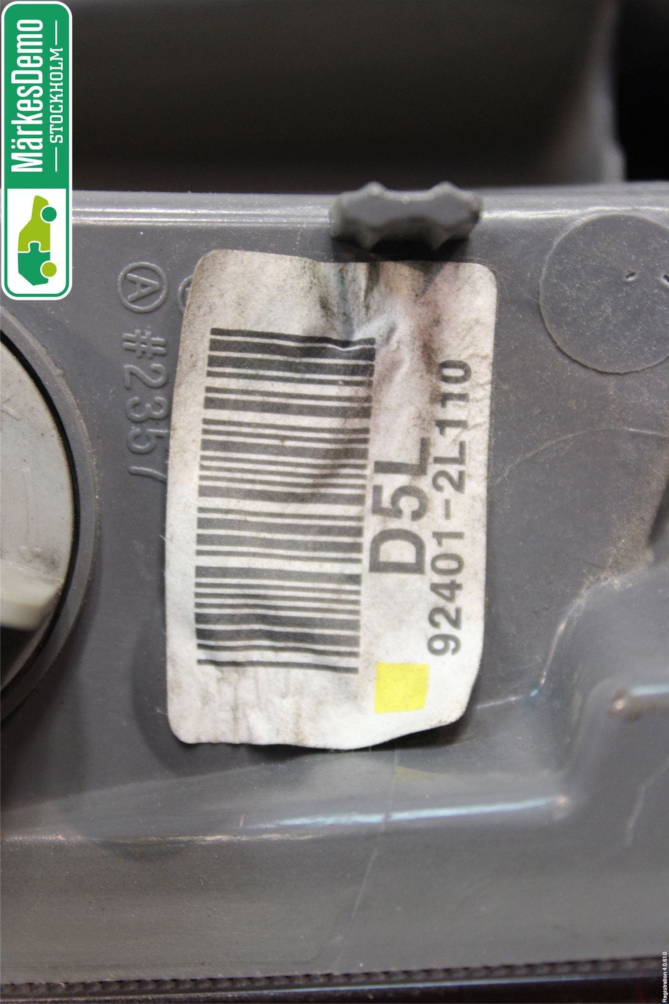 Hyundai i30 FD 07-12 Bakljus Vänster