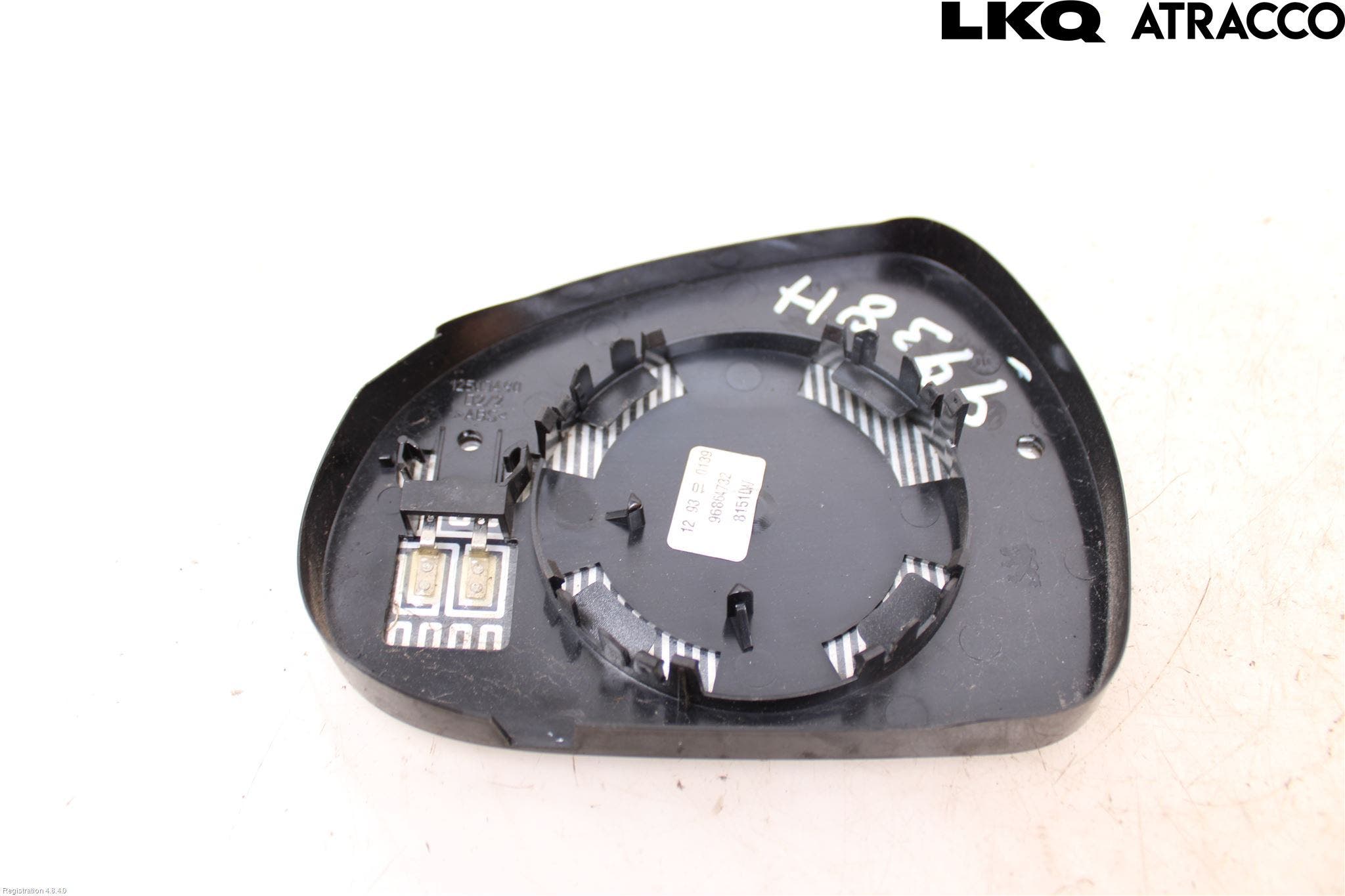 Peugeot 308 08-13 Spegelglas Hö