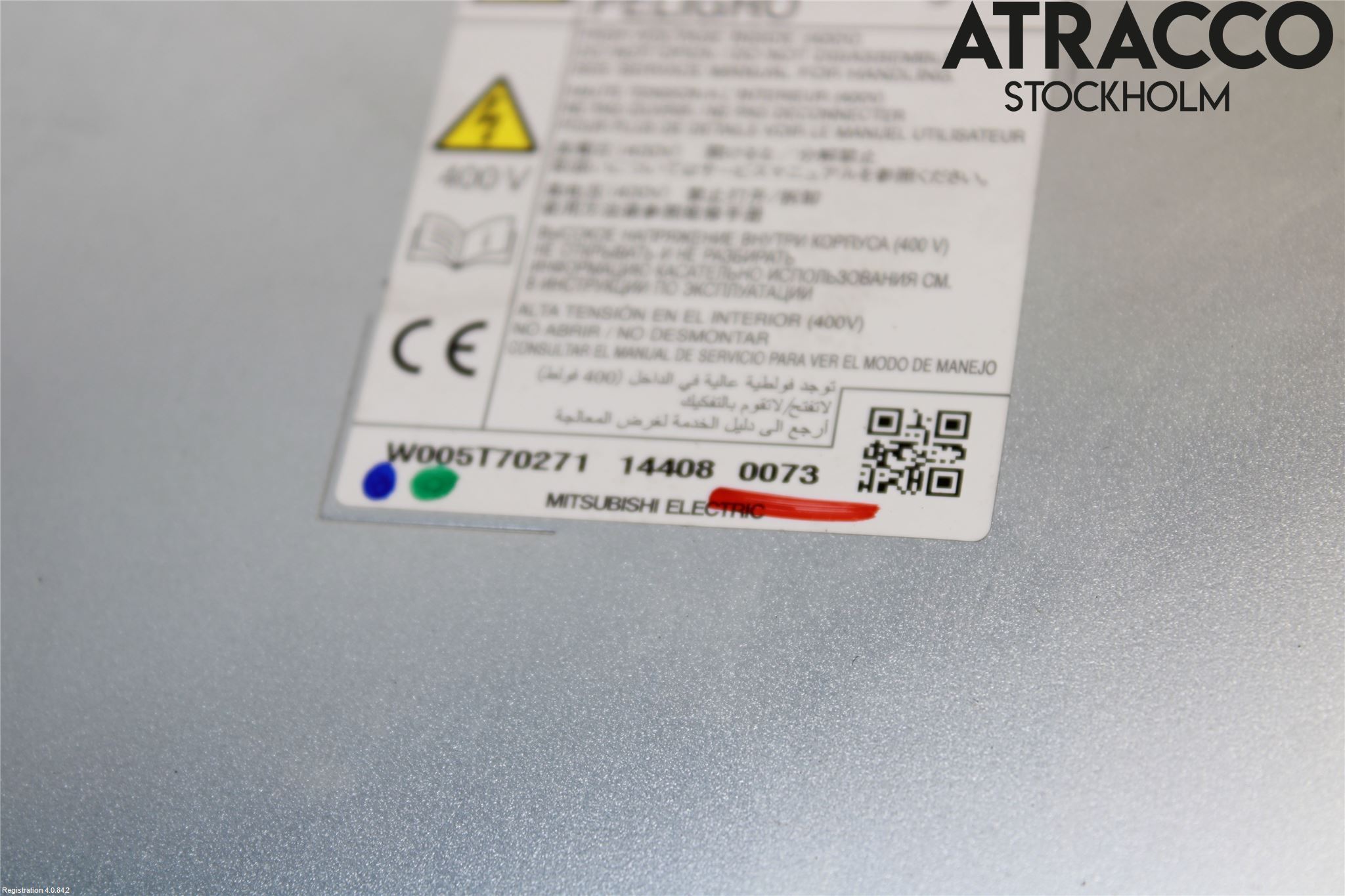 Mitsubishi OUTLANDER 13-21 Batteriladdare Högspänning