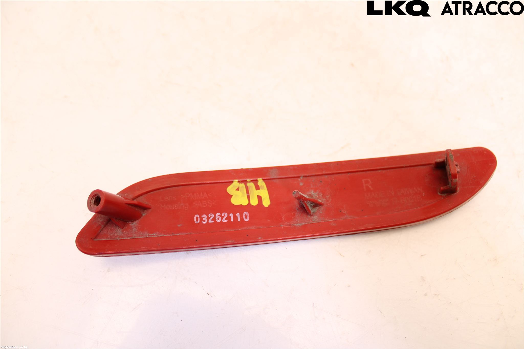 Toyota AURIS 13-19 Dimljus/Reflex Bak