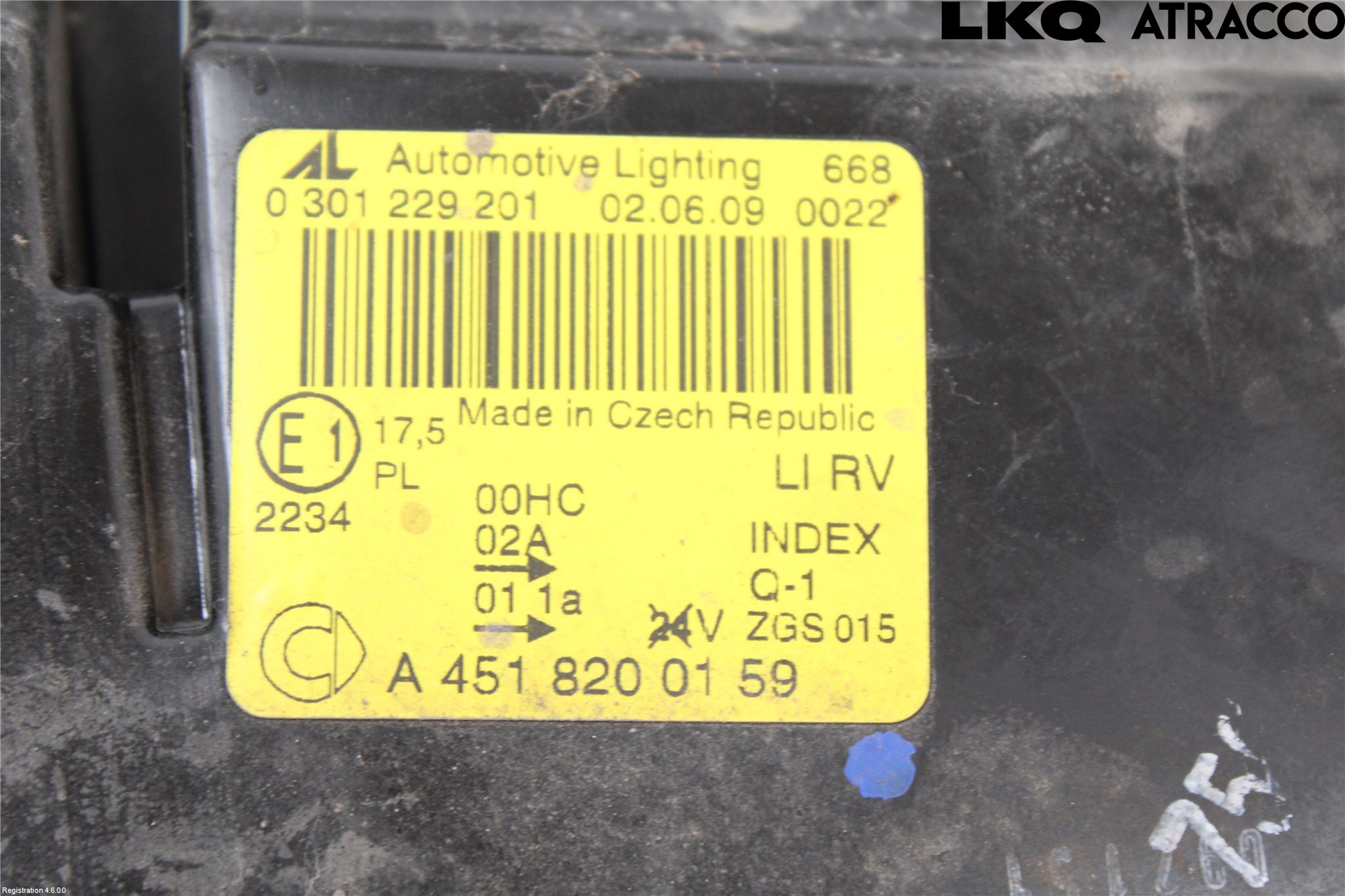 Smart FORTWO I 99-07 Strålkastare Vänster