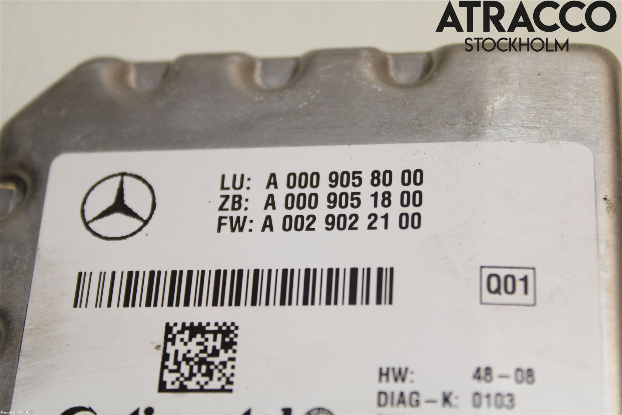 Mercedes-Benz MB E-KLASS (W212) 09-16 Sensor Aktivt Kollisionsskydd