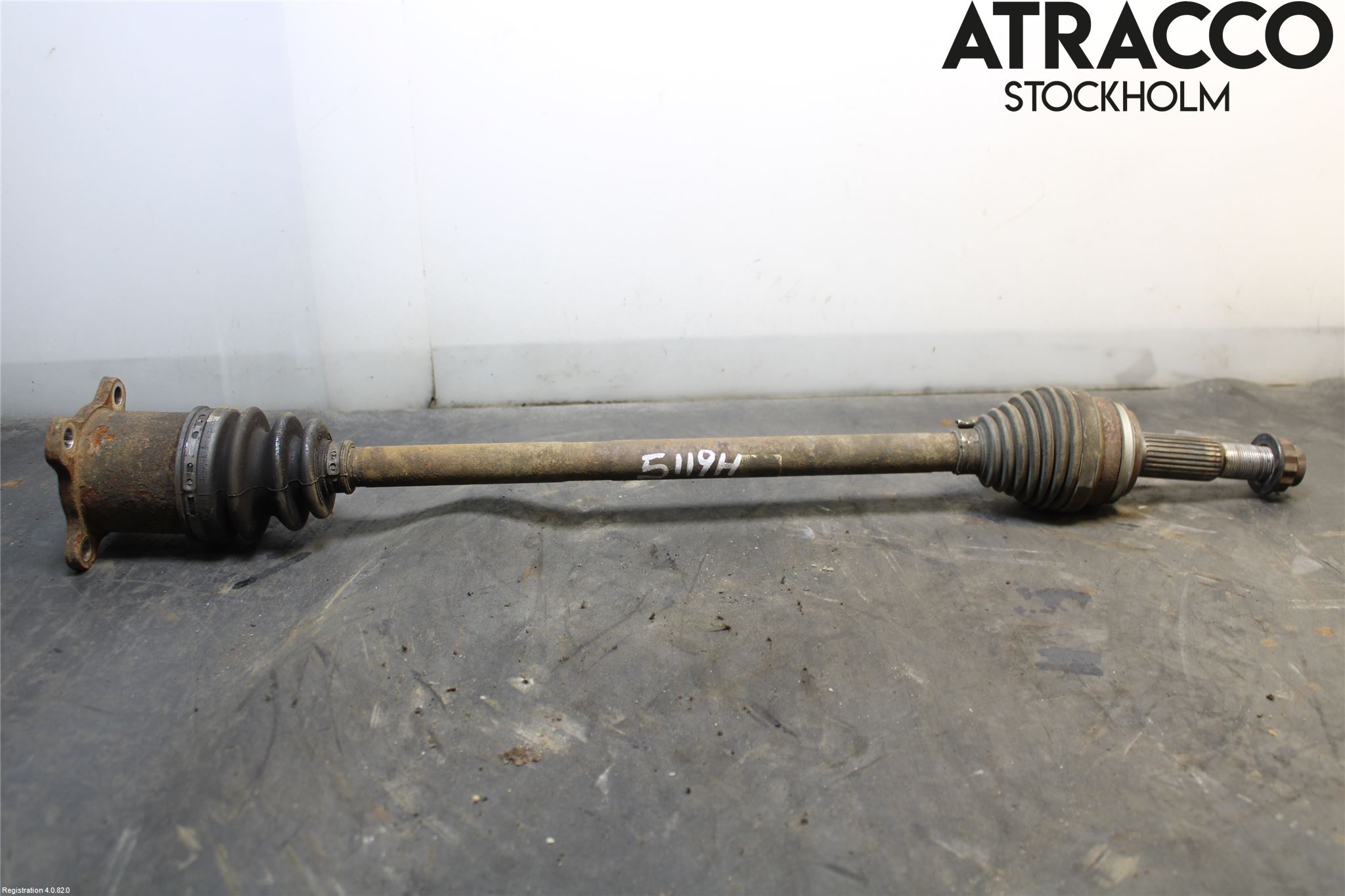 Lexus NX 300h 15-21 Drivaxel Bak Höger