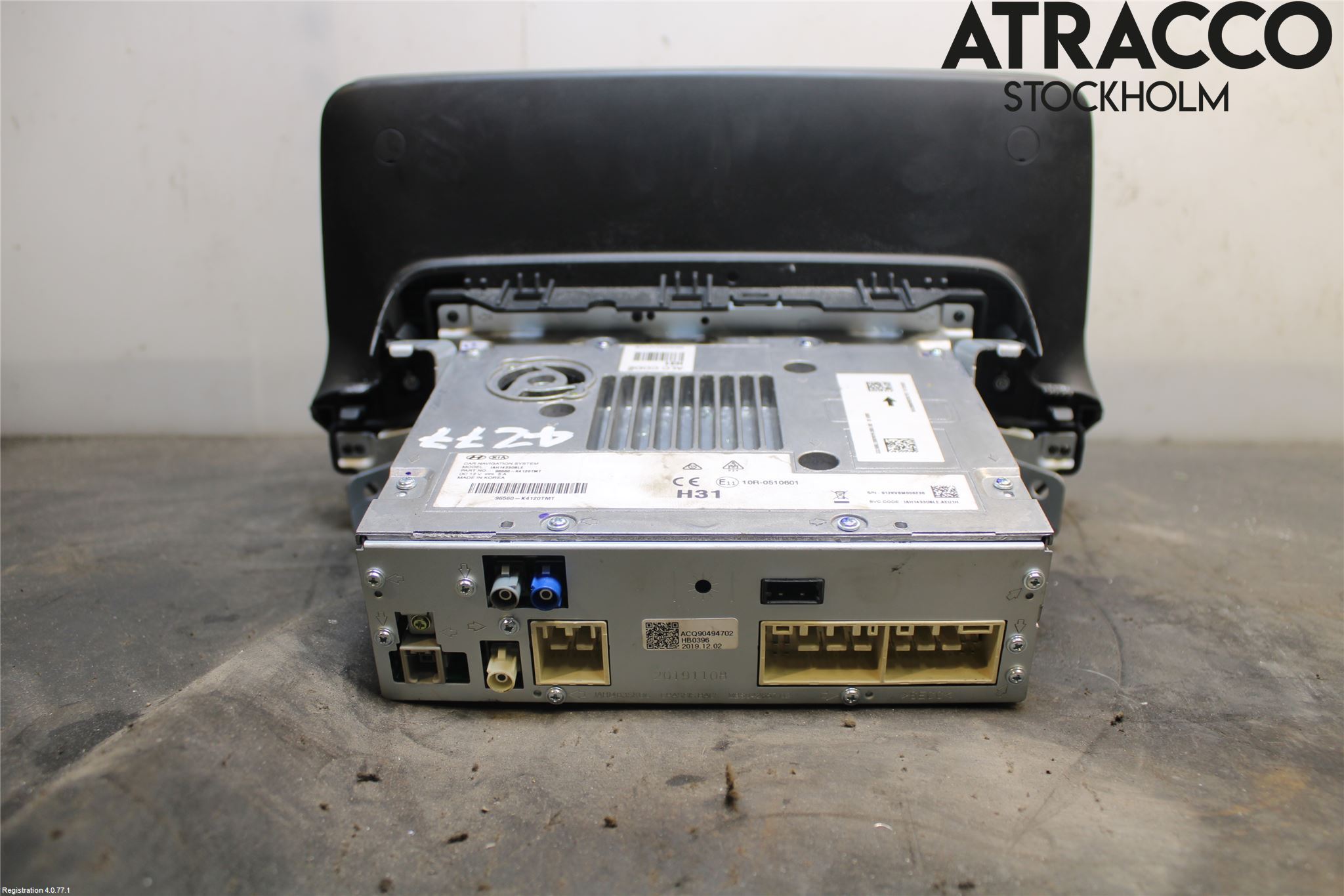 Hyundai KONA/ELECTRIC OS 18-23 Cd Radio - Multimediapanel