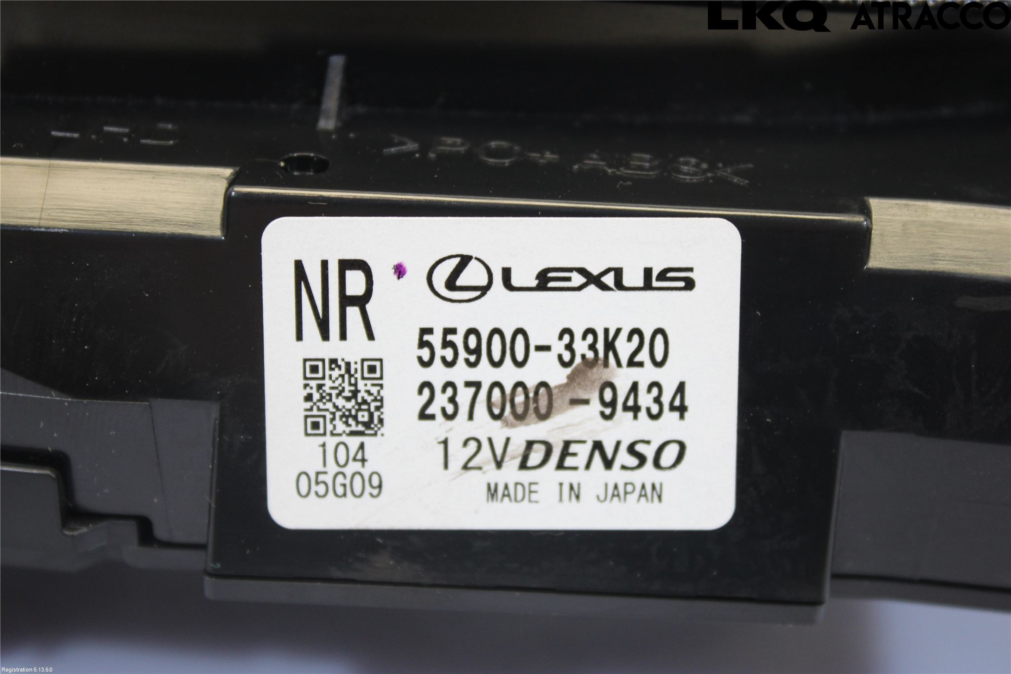 Lexus ES 250/300/330 Ac Styrenhet Ac Manöveren