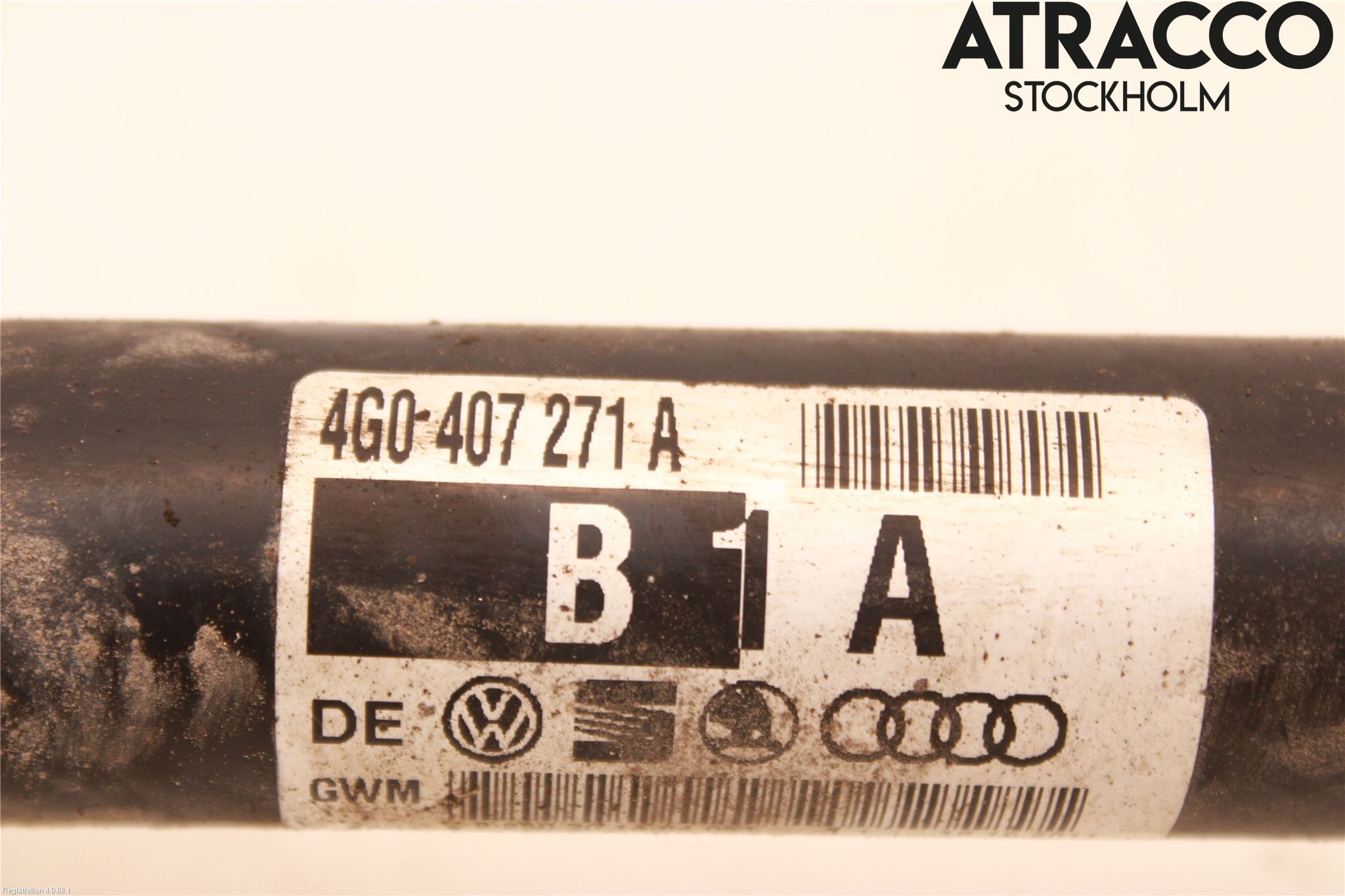 Audi A6/S6 4G 11-18 Drivaxel Fram Höger
