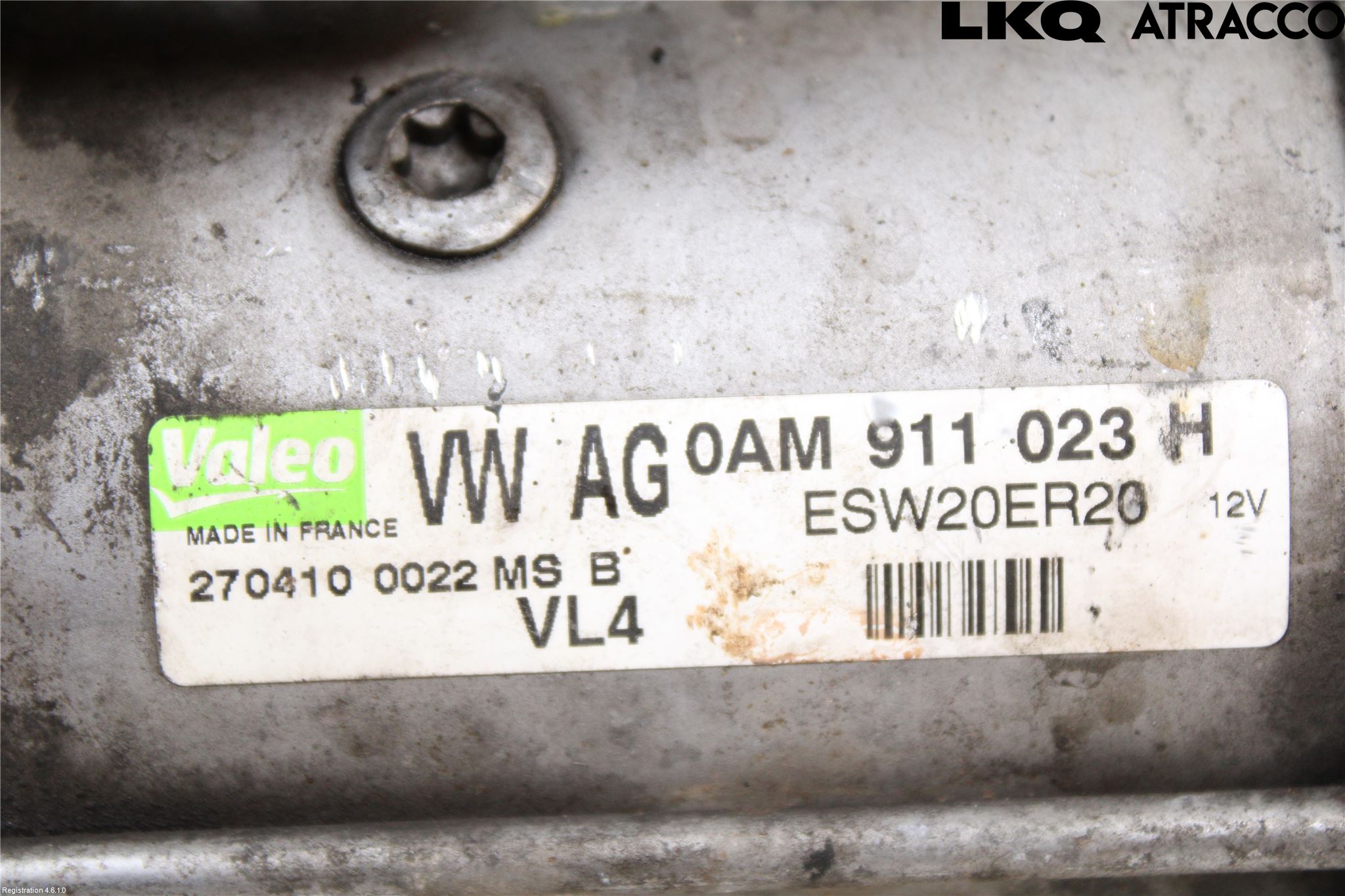 Audi A3/S3 05-13 Startmotor Diesel