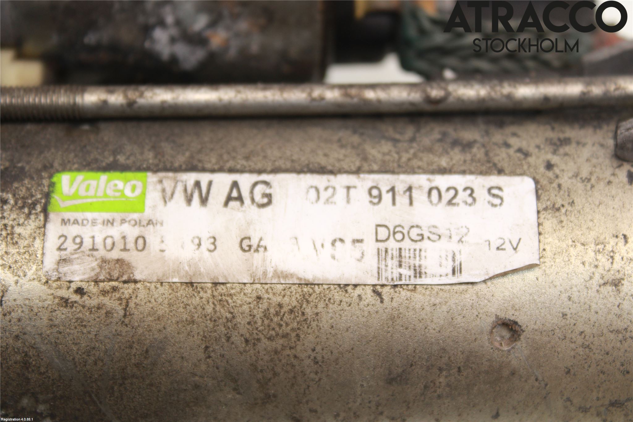 Volkswagen VW POLO 10-17 Startmotor