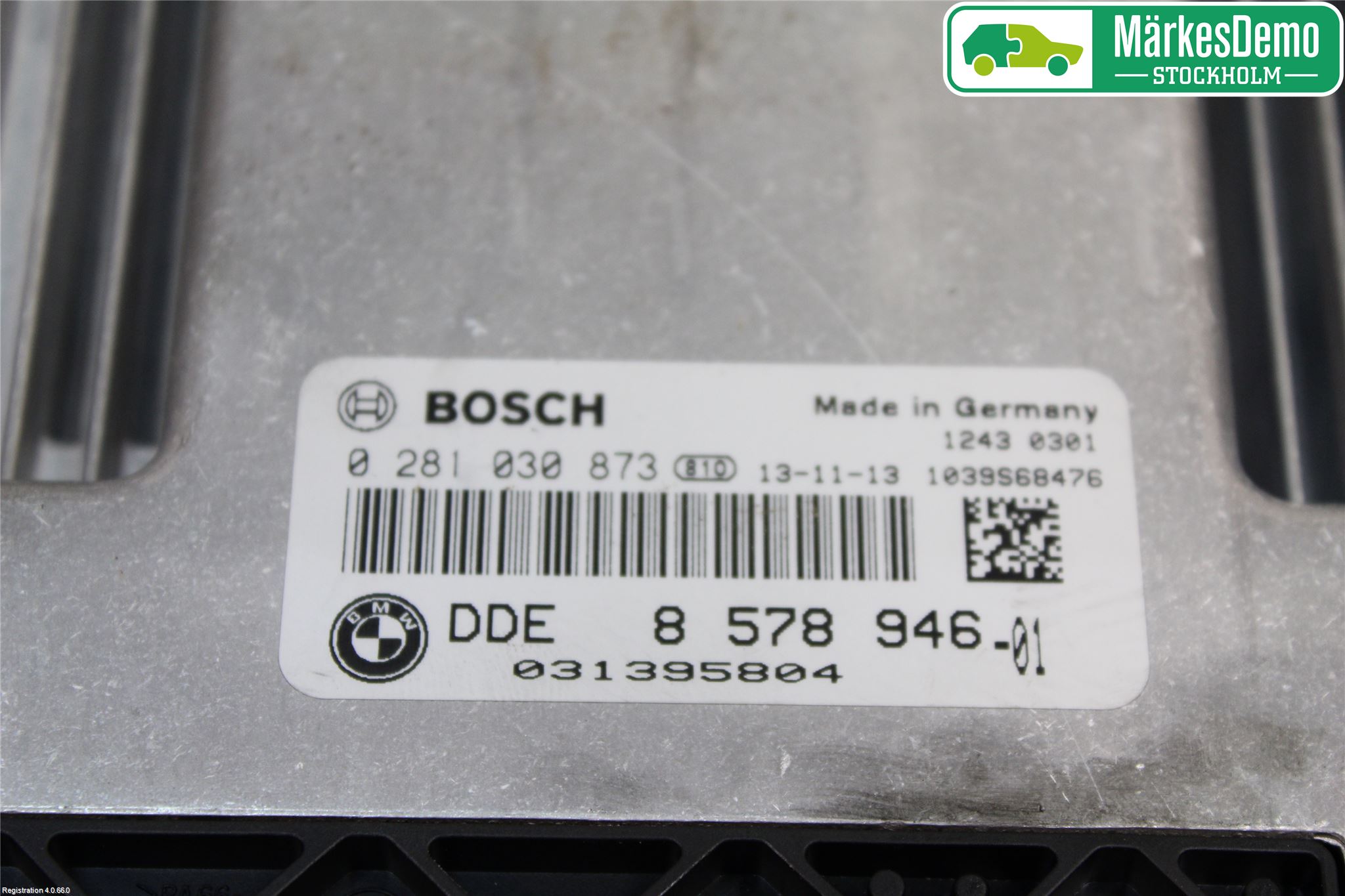 BMW 3 GT F34 13-19 Styrenhet Insprut Bensin