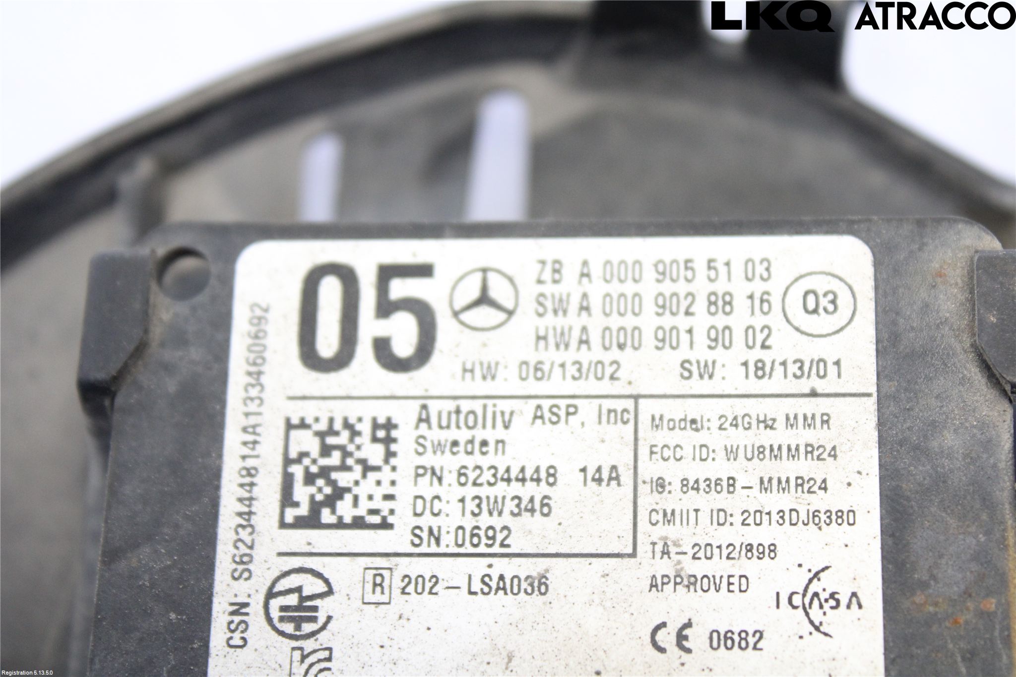 Mercedes-Benz MB A-KLASS (W176) 13-18 Sensor Adaptiv Farthållare