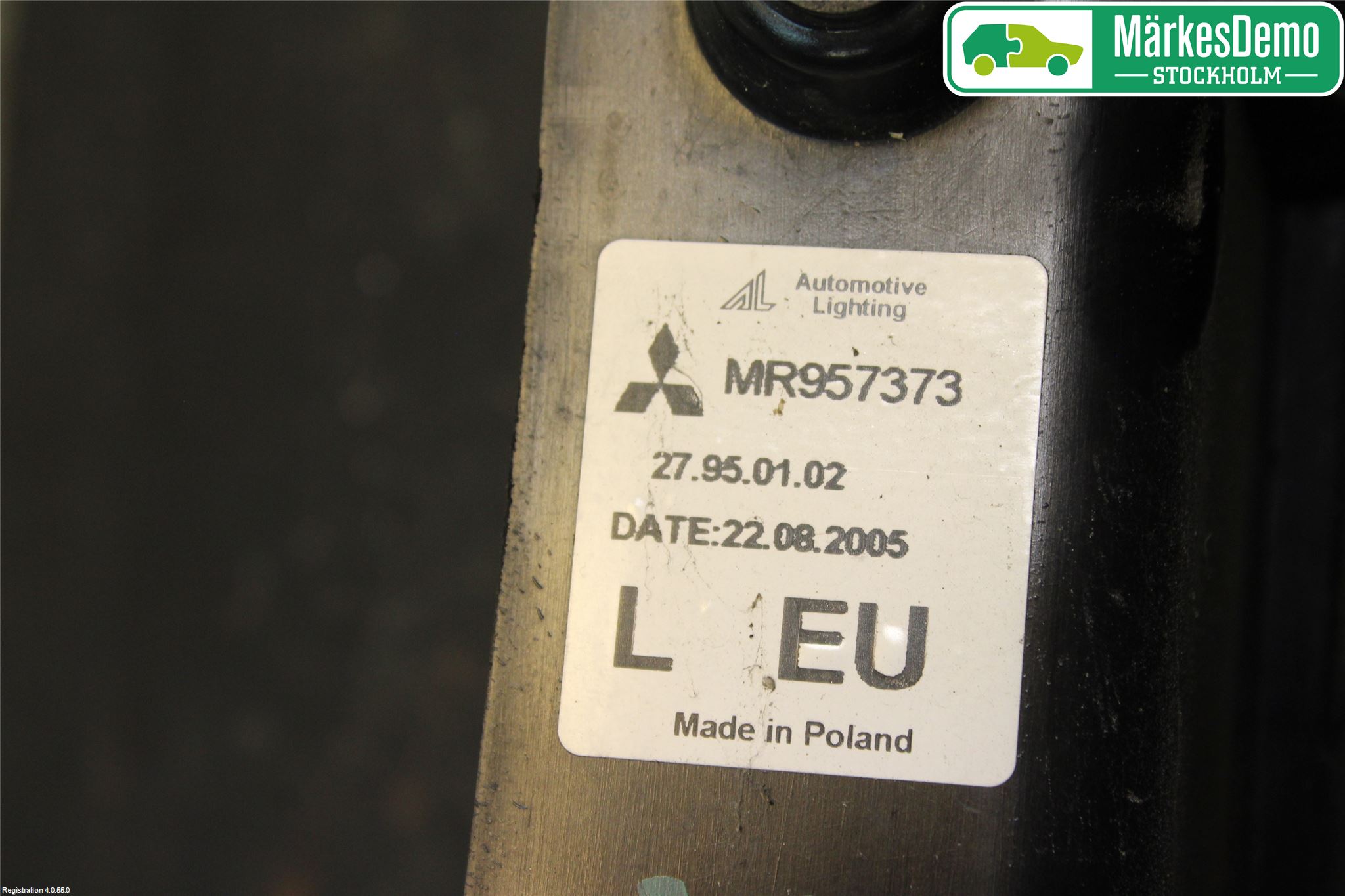 Mitsubishi COLT   04-08 Bakljus Vänster