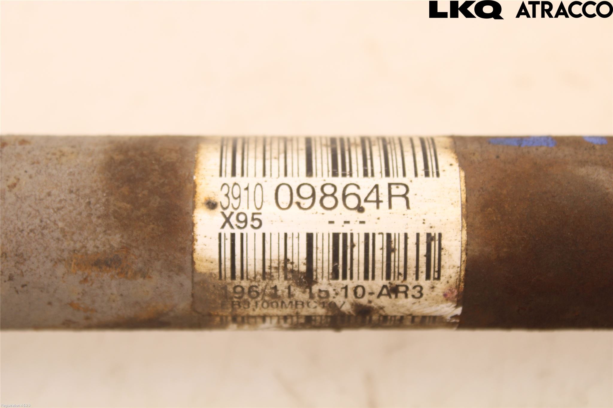 Renault SCÉNIC III / GRAND SCÉNIC 09-16 Drivaxel Fram Höger
