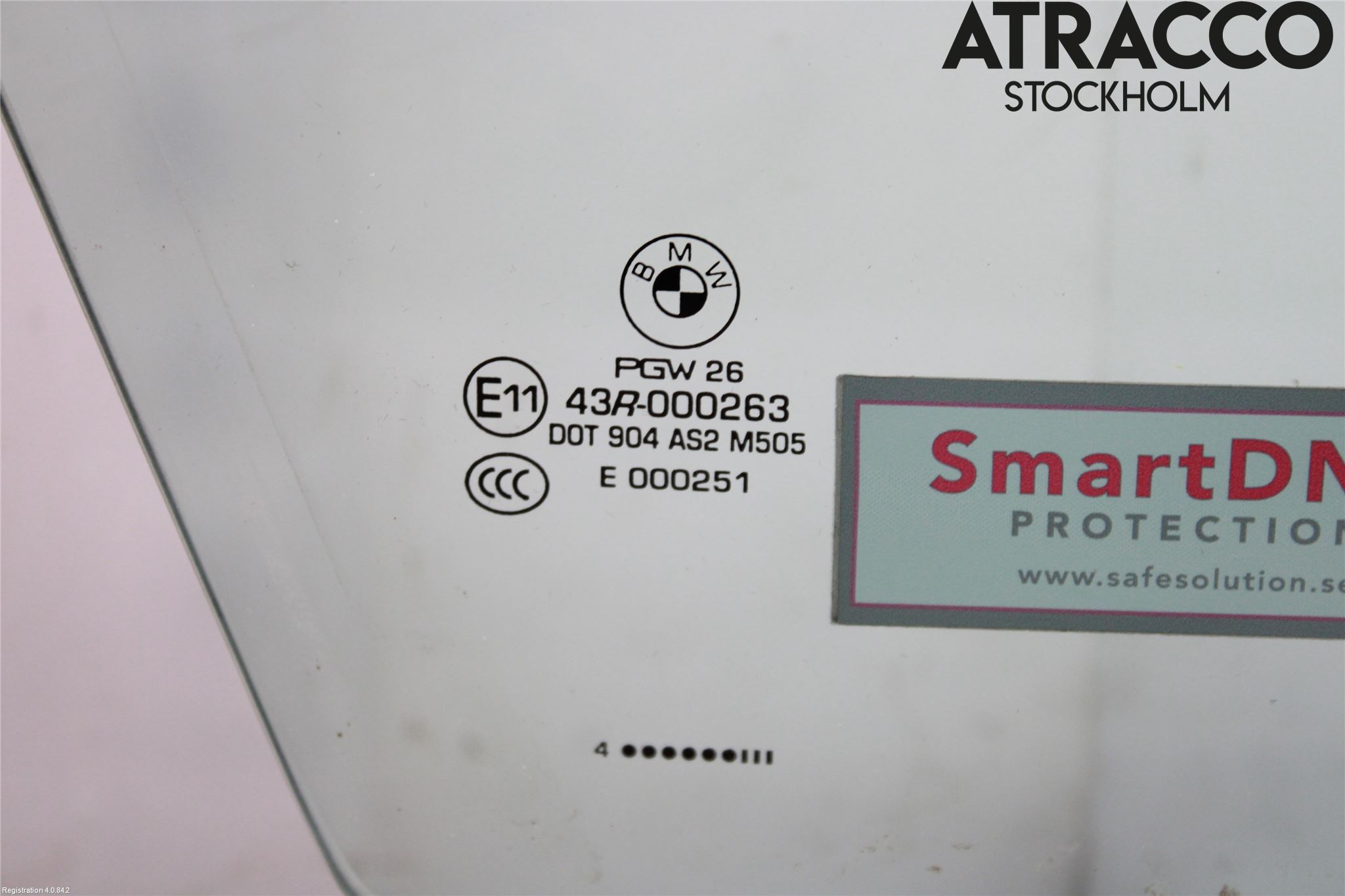 BMW X5 F15 13-18 Dörruta Fram Höger