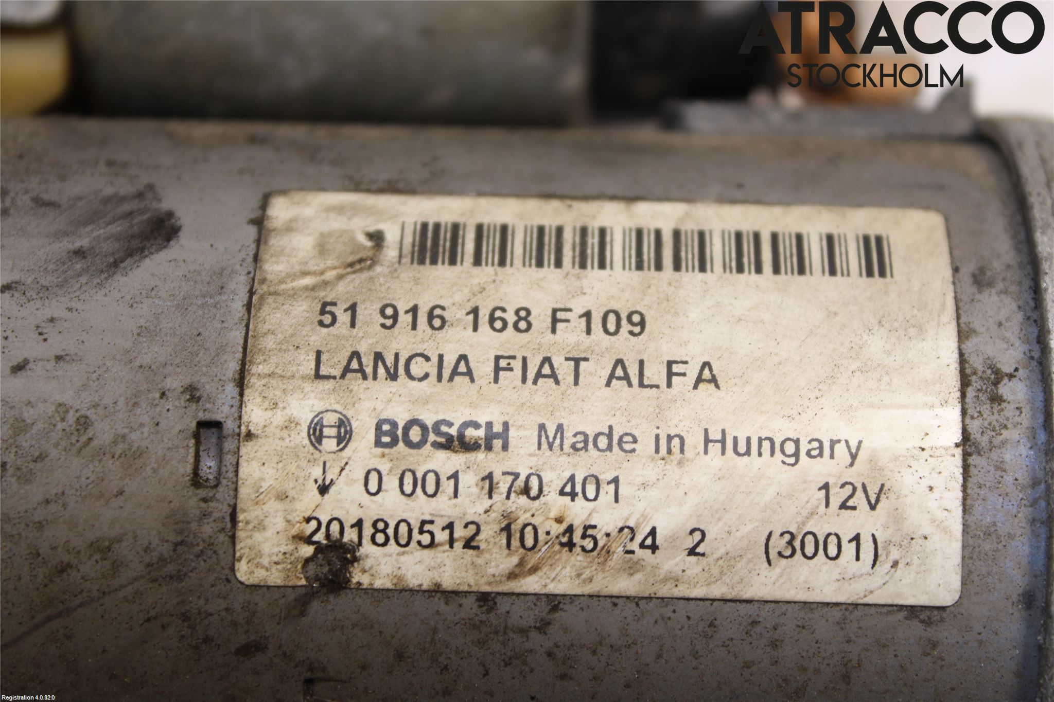 Fiat TIPO/CROSS 16- Startmotor