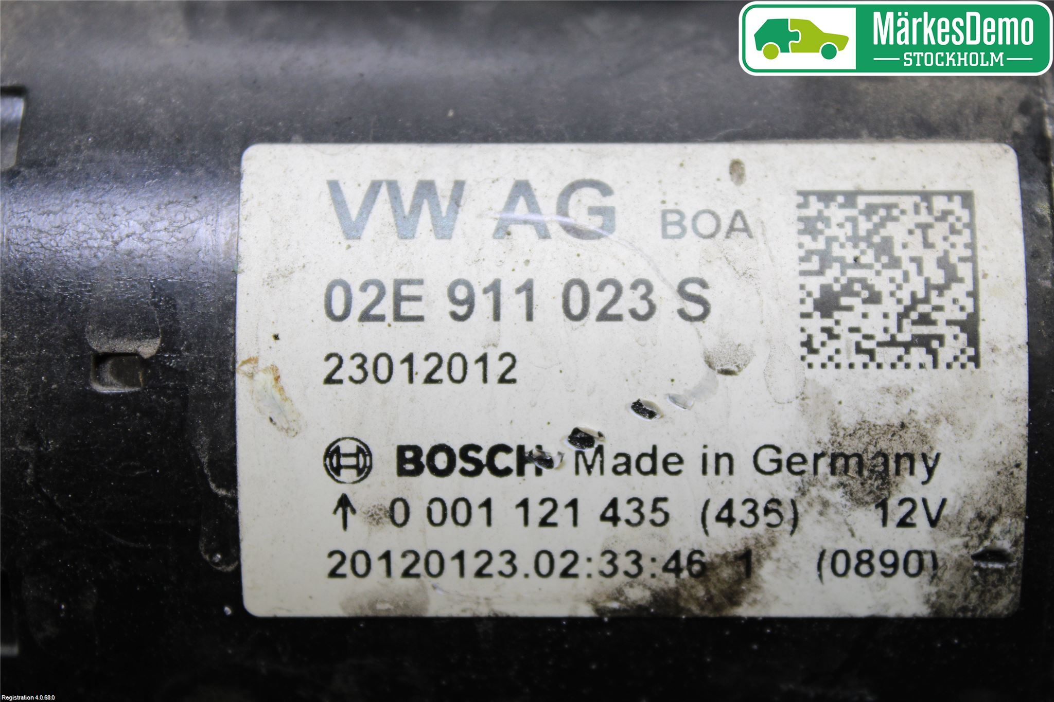 Volkswagen VW PASSAT 05-11 Startmotor