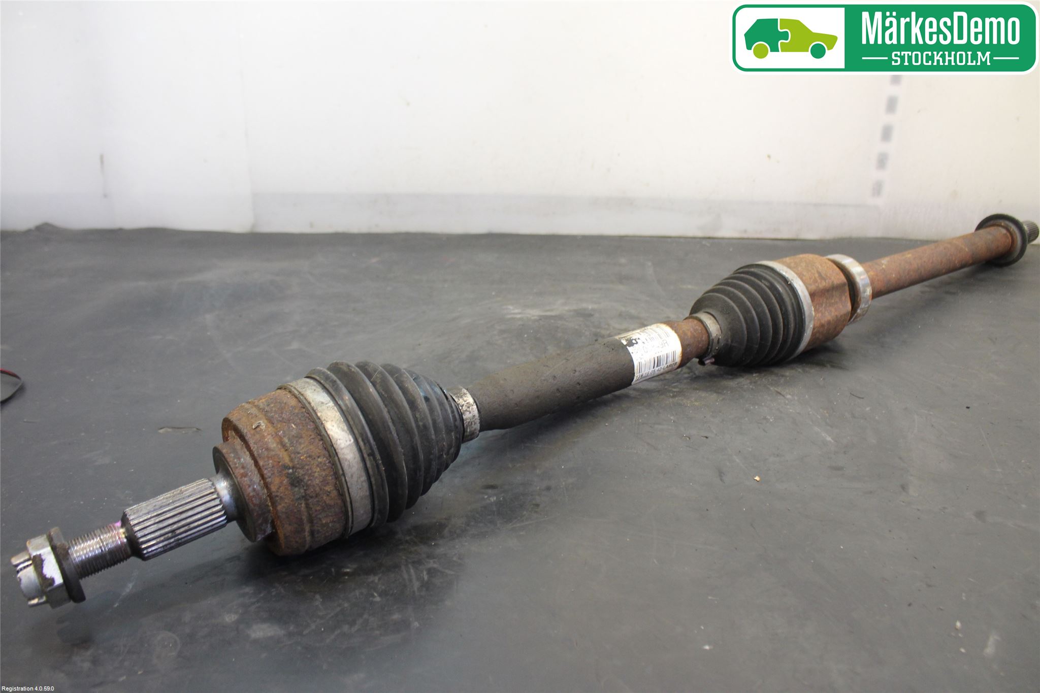Renault CAPTUR 13-19 Drivaxel Fram Höger