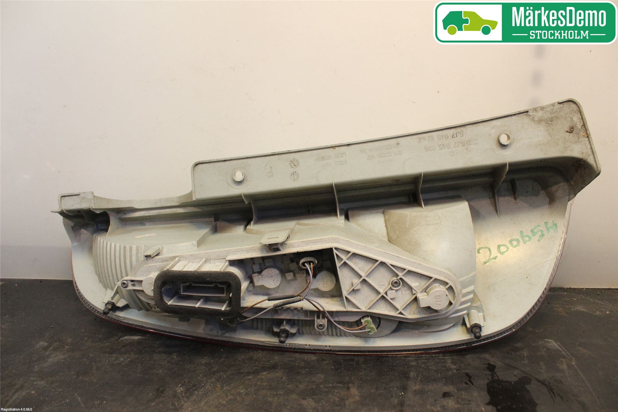 Skoda ROOMSTER Bakljus Höger