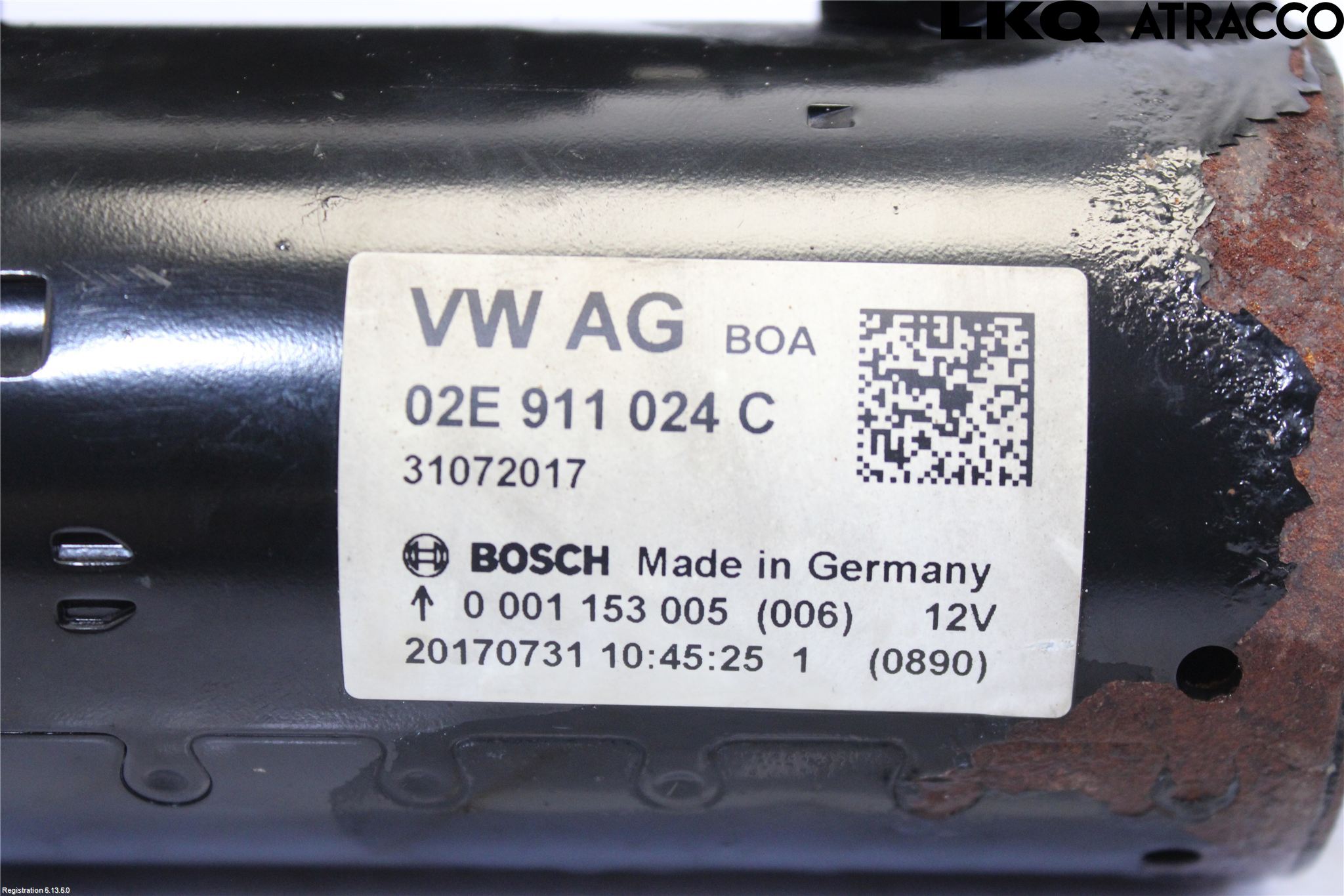 Volkswagen VW TRANSP/CARAVELLE (T6) 16-22 Startmotor Diesel