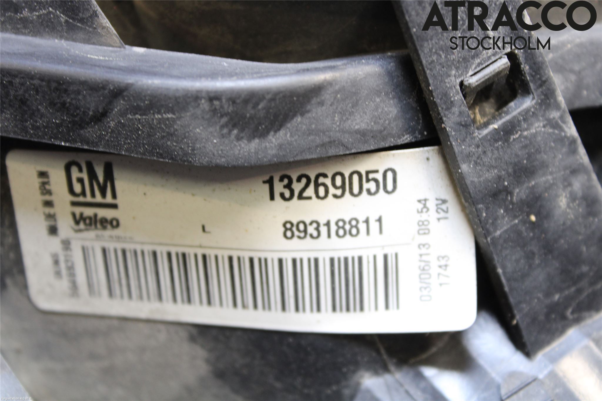 Opel CORSA D 07-14 Bakljus Vänster