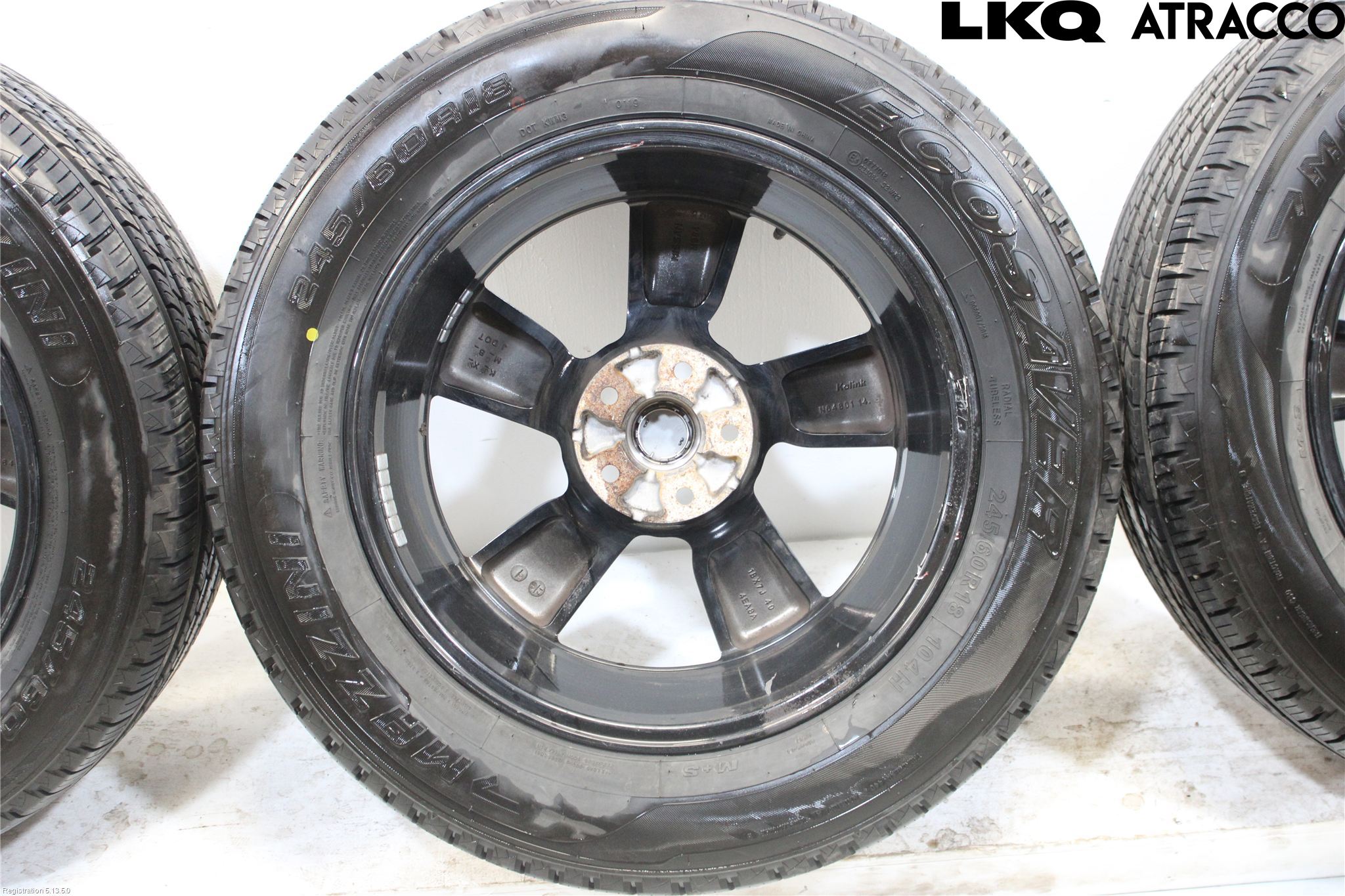 Nissan QASHQAI 14-17 Fälgsats Aluminium