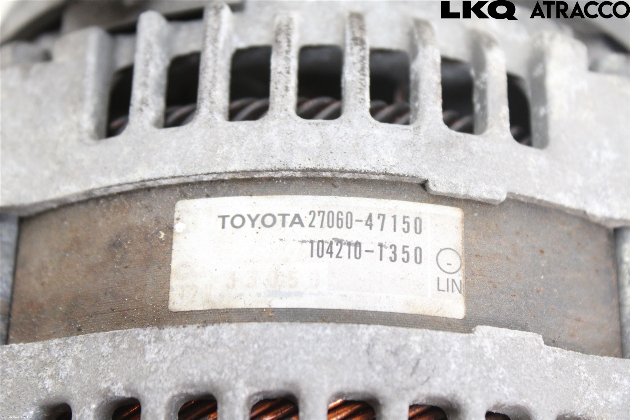 Toyota VERSO-S 11-16 Generator