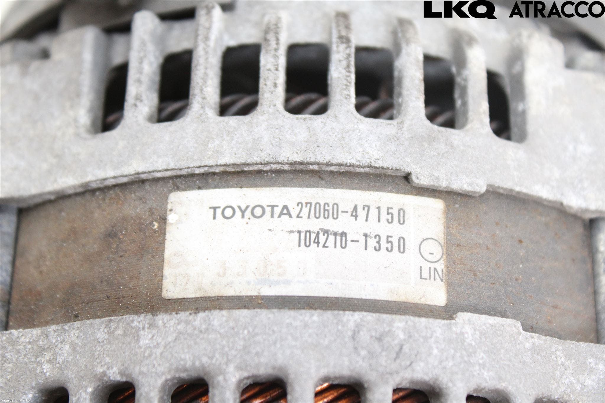 Toyota VERSO-S 11-16 Generator