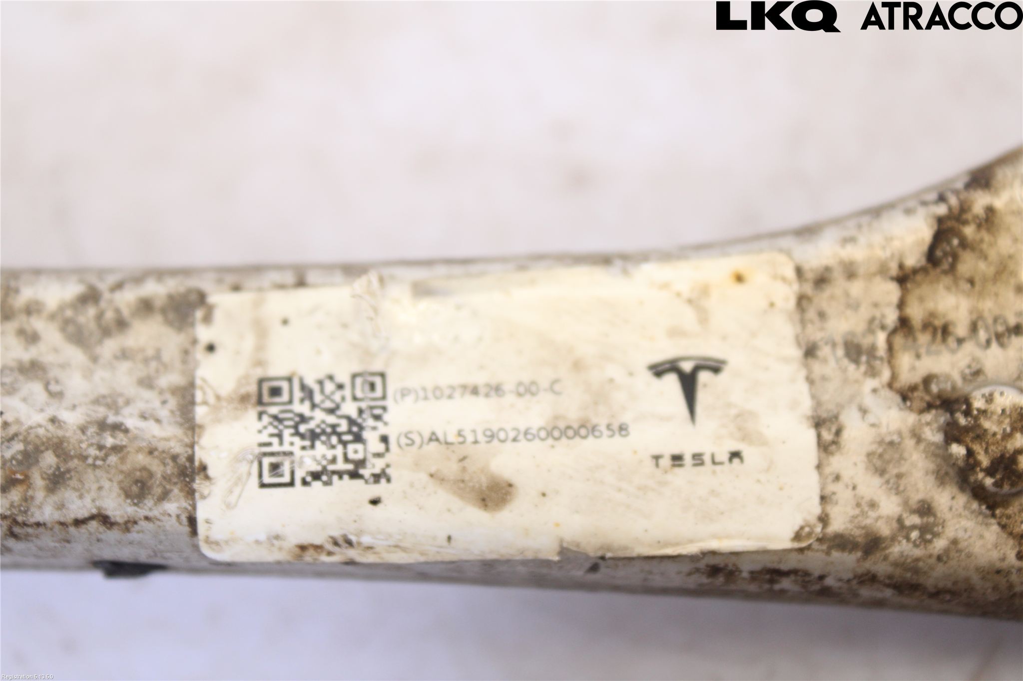 Tesla MODEL S 13- Bärarm Bak Höger