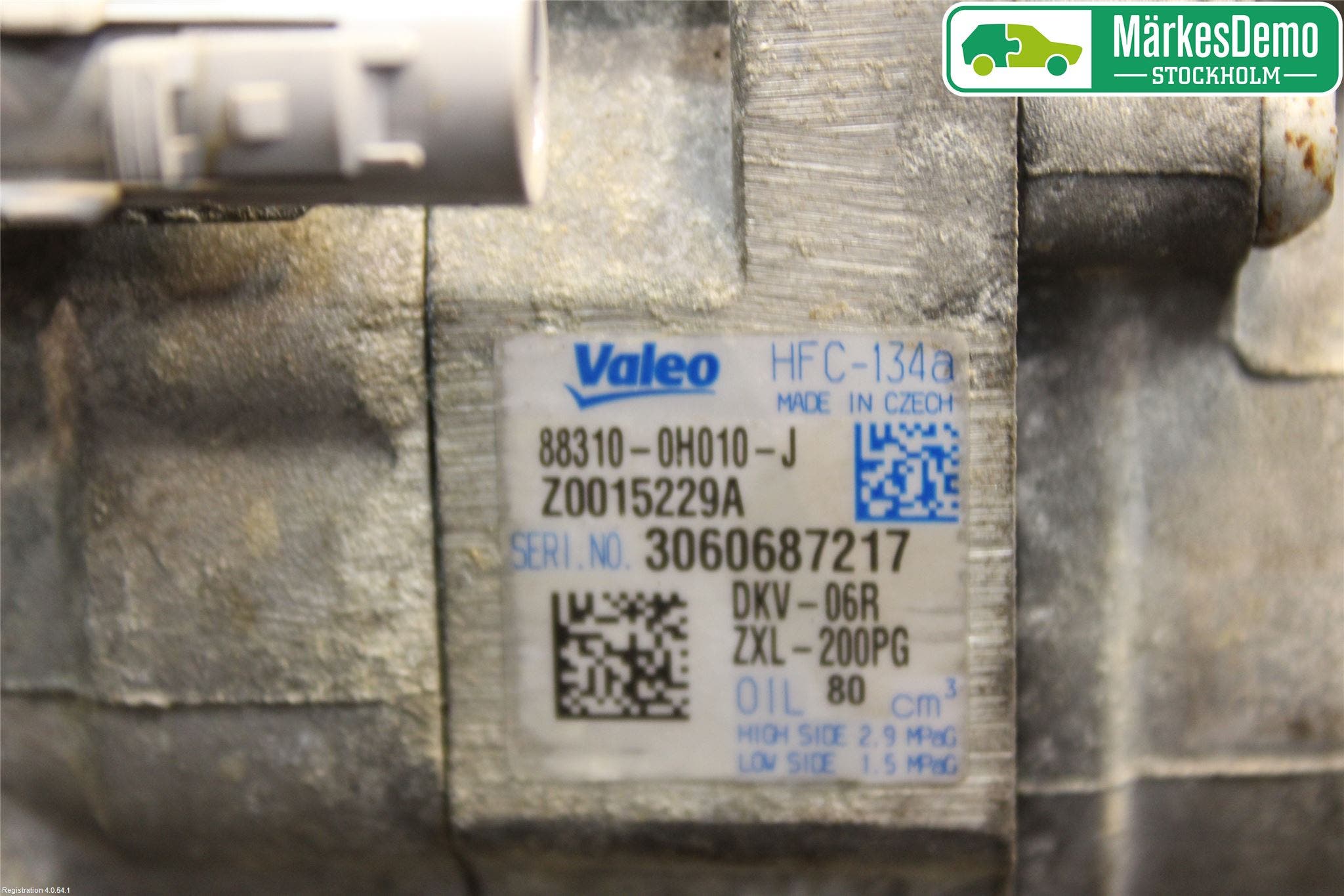 Citroen C1 06-13 Ac Kompressor